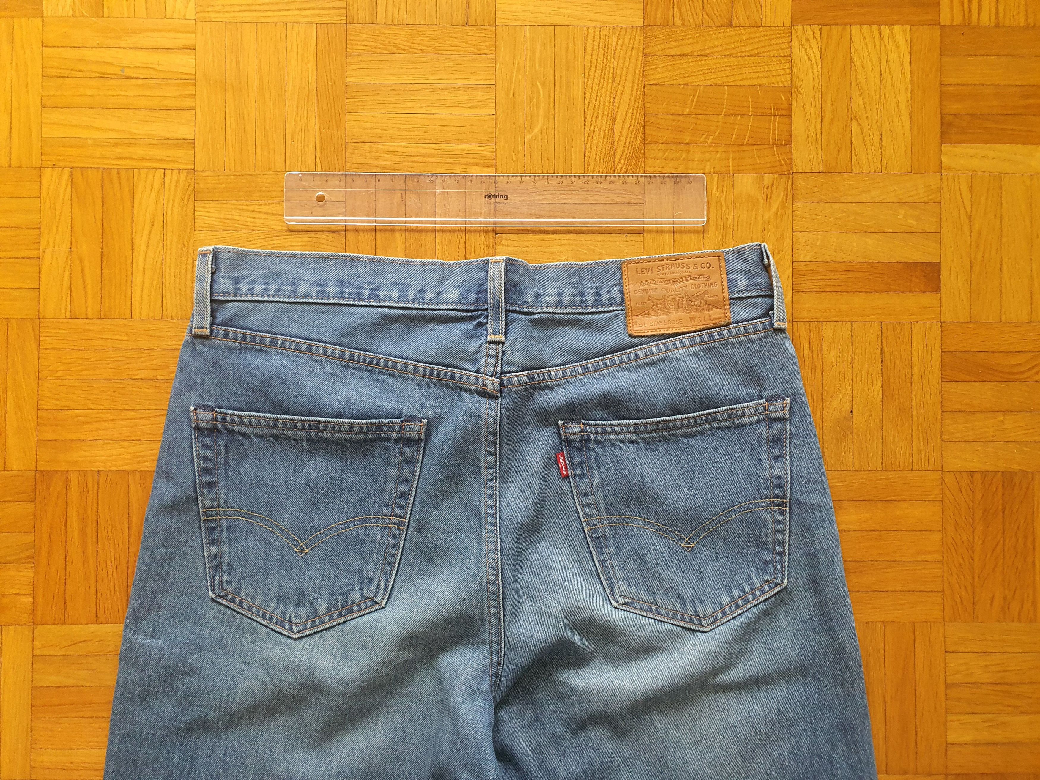 Levi's Vintage Clothing PREMIUM (Big E) Denim Jeans - Mod STAY LOOSE (568) - W31 L27 Size US 31 - 10 Thumbnail