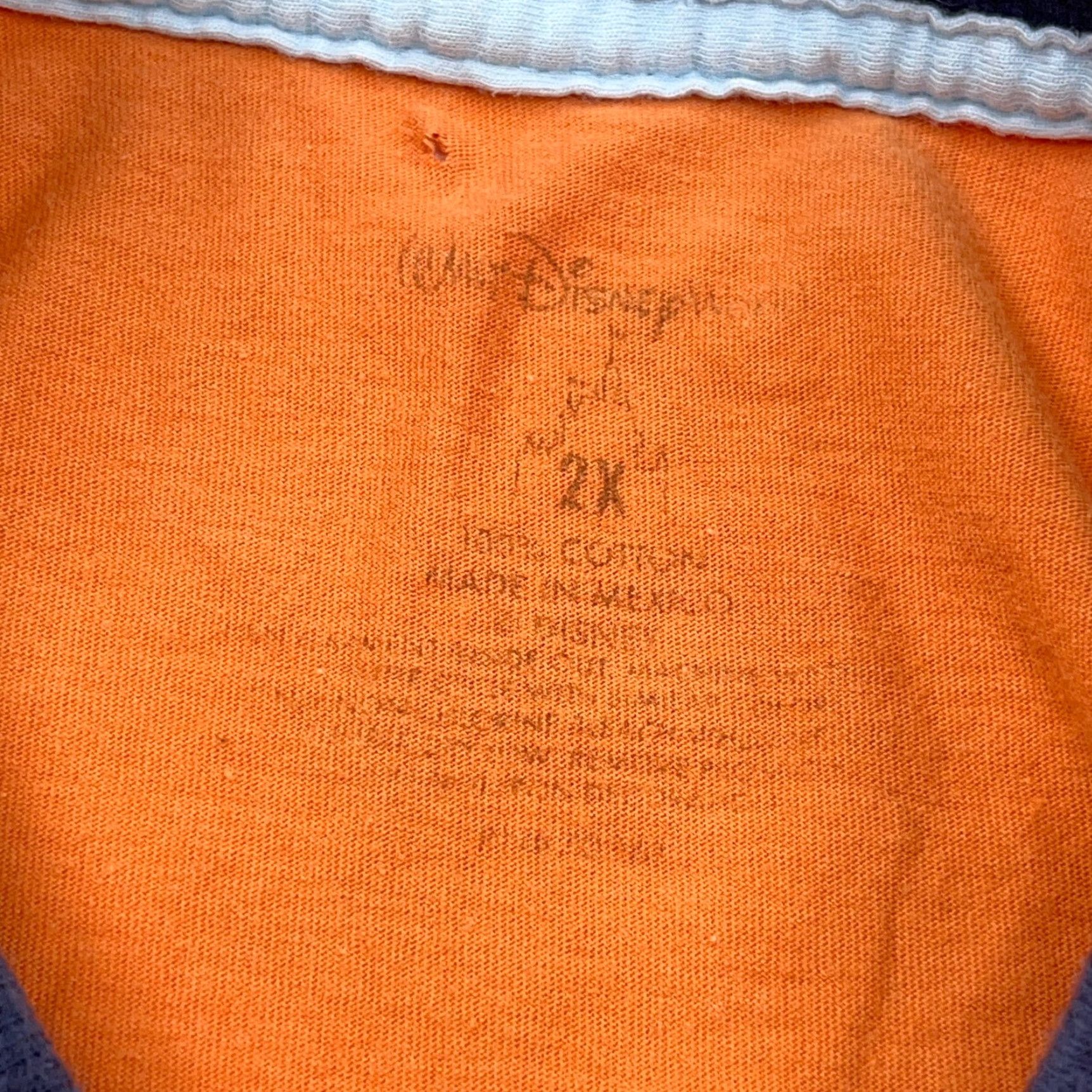 Disney Disney Shirt Men 2X Orange Tee Ringer Mickey Mouse Retro Walt World Adult Shirt Size US XXL / EU 58 / 5 - 3 Thumbnail