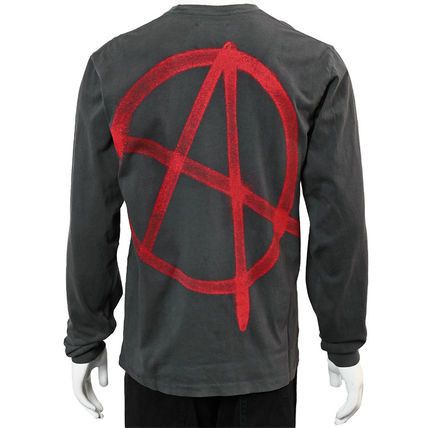 Gallery Dept. o1gr1nt0426 Anarchy Ls T-Shirt in Black Size US XL / EU 56 / 4 - 4 Thumbnail