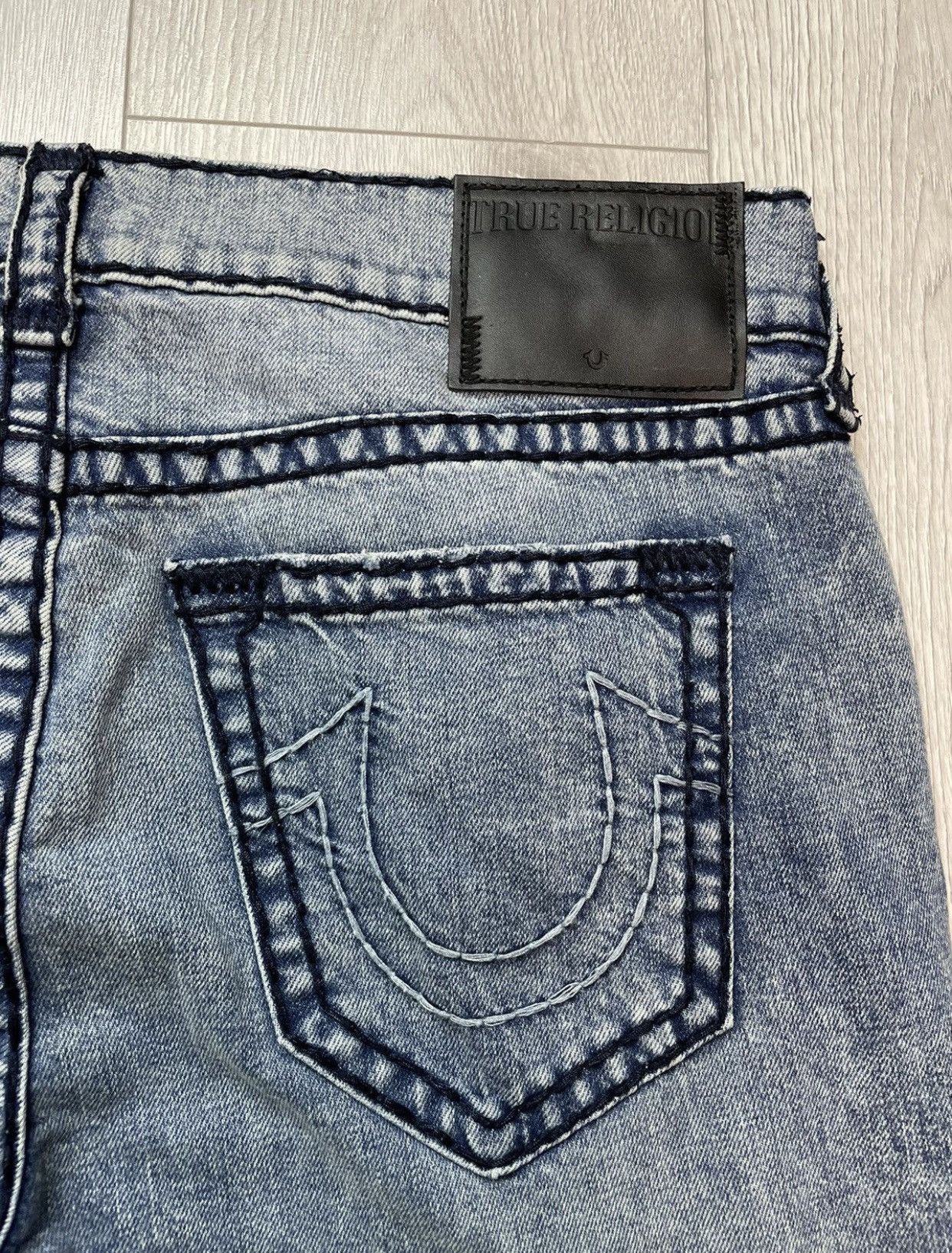 True Religion × Vintage True Religion Cool Distressed Vintage Jeans Size US 36 / EU 52 - 4 Thumbnail
