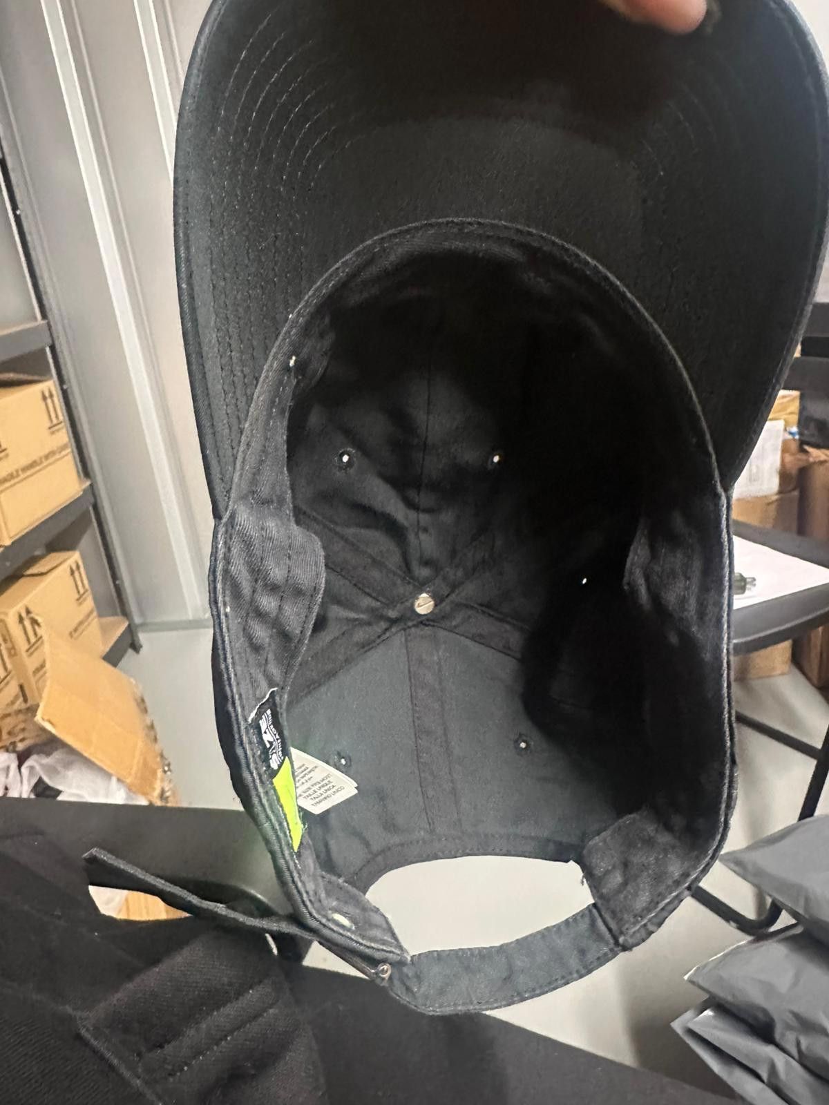 Nike Nike Black Adjustable Cap - Classic Design Size ONE SIZE - 7 Thumbnail