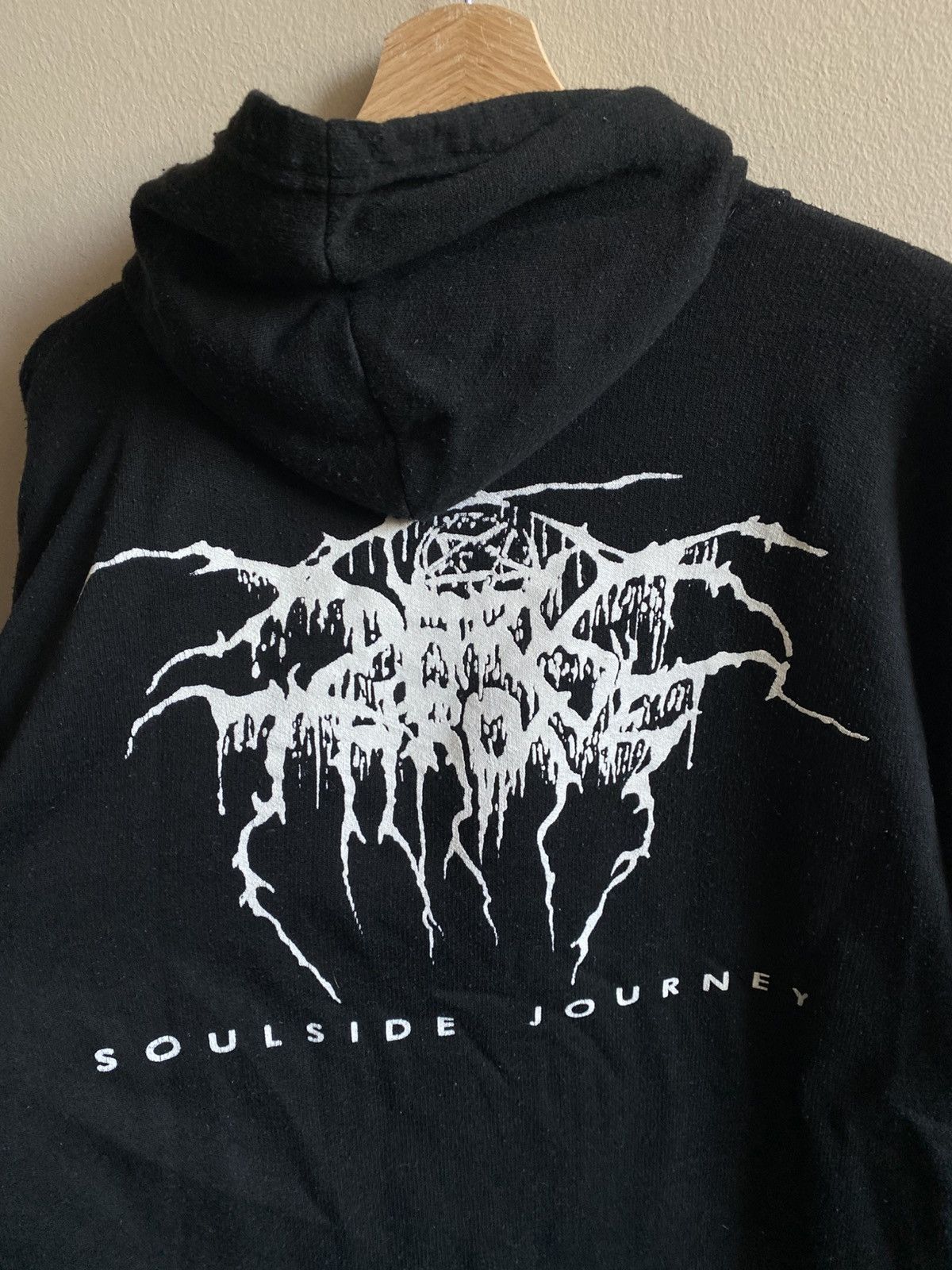 Band Tees Vintage Dark Throne Soulside Journey Rock Hoodie Size US S / EU 44-46 / 1 - 6 Thumbnail