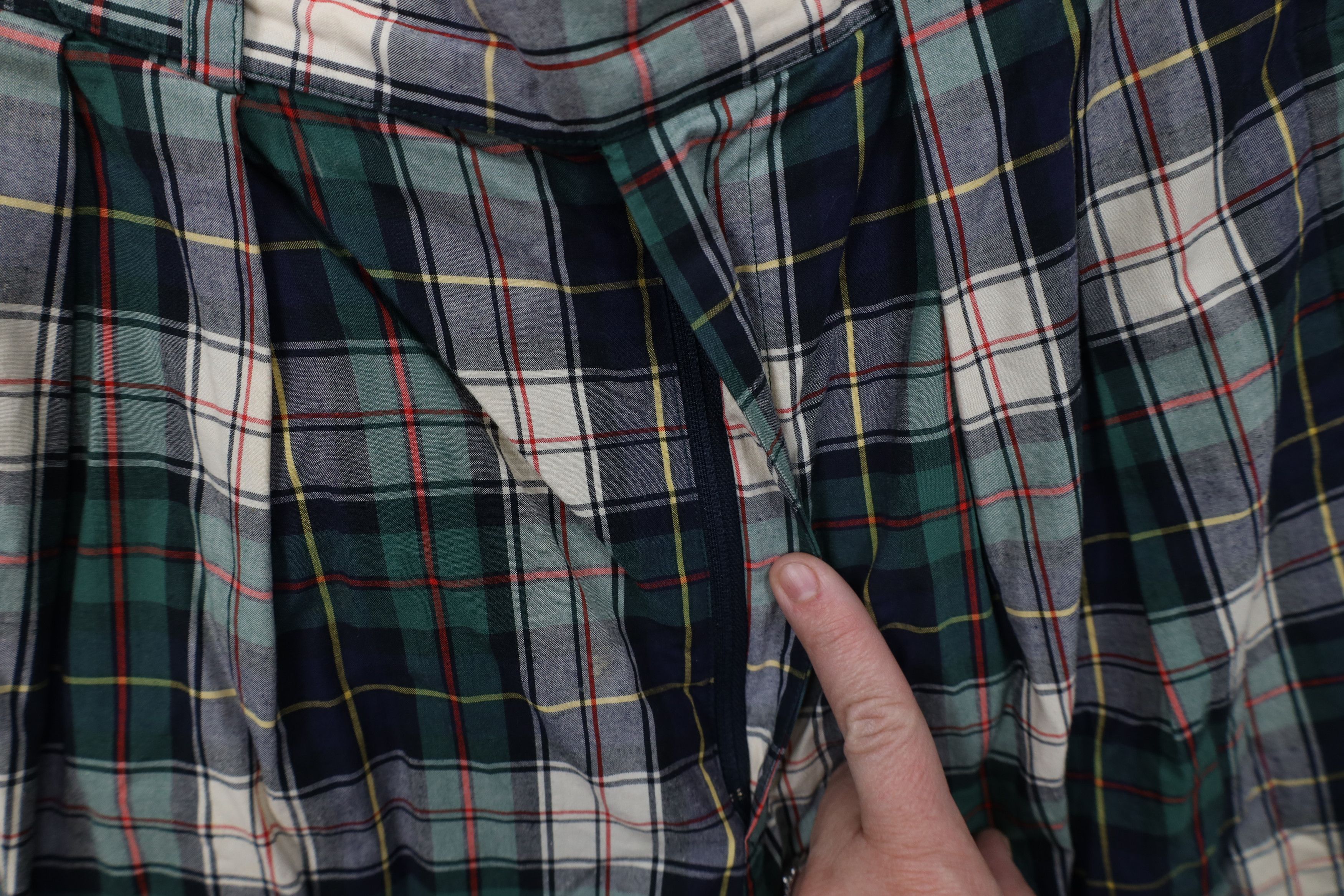 Ralph Lauren Vintage 70s 80s Ralph Lauren Bermuda Bush Shorts Plaid Size 30" / US 8 / IT 44 - 7 Thumbnail