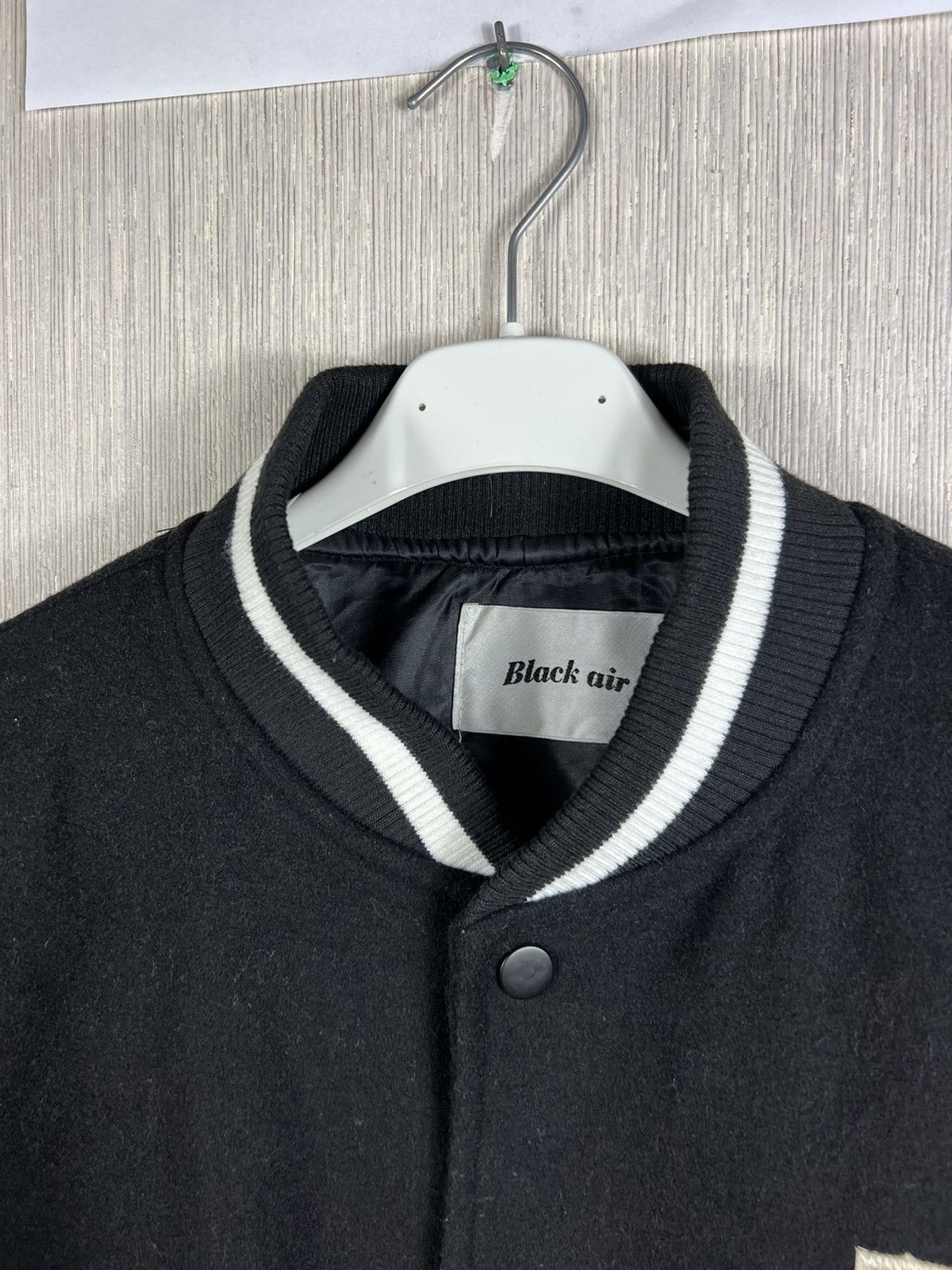 Japanese Brand Made Extreme leather wool varsity jacket kapital bones boxy Size US L / EU 52-54 / 3 - 17 Thumbnail