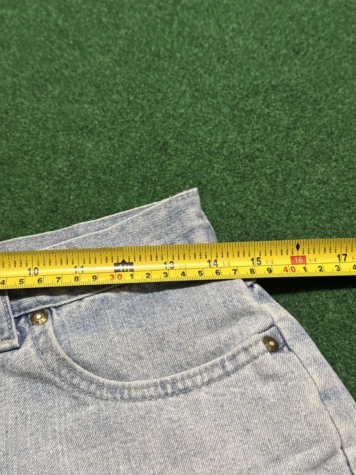 Lee Lee Vintage Low Rise Loose 9 Jorts Denim Shorts 4” Light Size 28" / US 6 / IT 42 - 6 Thumbnail