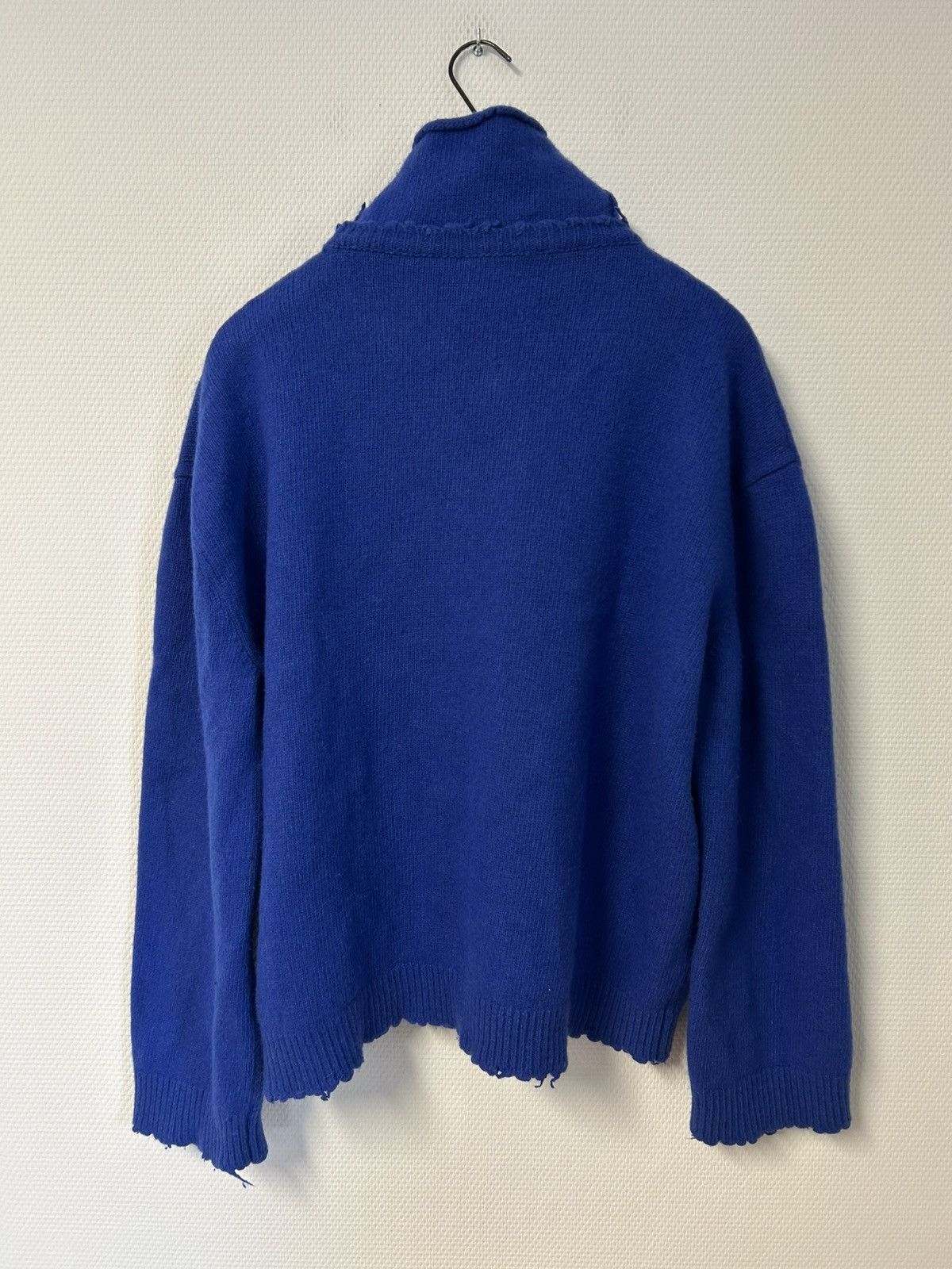 Vetements FW2021 distressed turtleneck knit blue Size US XS / EU 42 / 0 - 2 Thumbnail