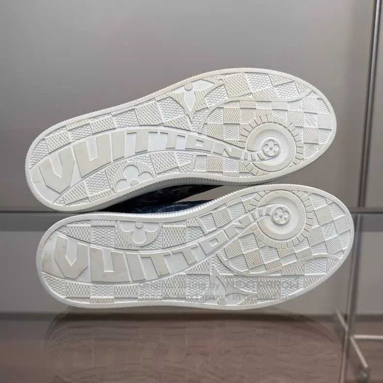 Louis Vuitton Louis Vuitton 25SS Tannin Denim Full Print Board Shoes Size US 6 / IT 36 - 7 Thumbnail