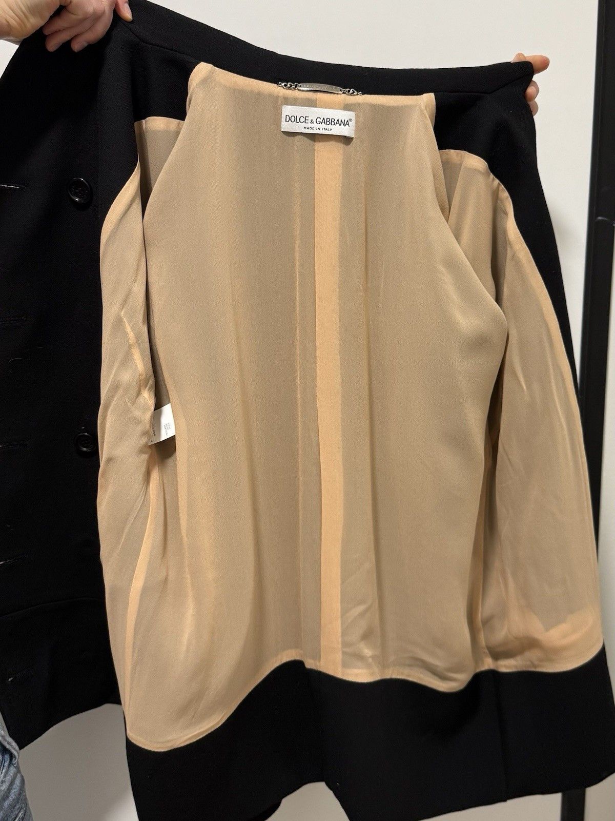 Dolce & Gabbana DDP Dolce & Gabbana Coat Wool Vintage Blazer jacket buttons Size M / US 6-8 / IT 42-44 - 12 Thumbnail