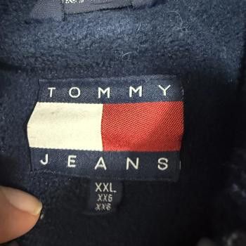 Tommy Hilfiger VTG Tommy Hilfiger Jacket Mens 2XL Red Blue Logo Nylon Zip Size US XXL / EU 58 / 5 - 4 Thumbnail