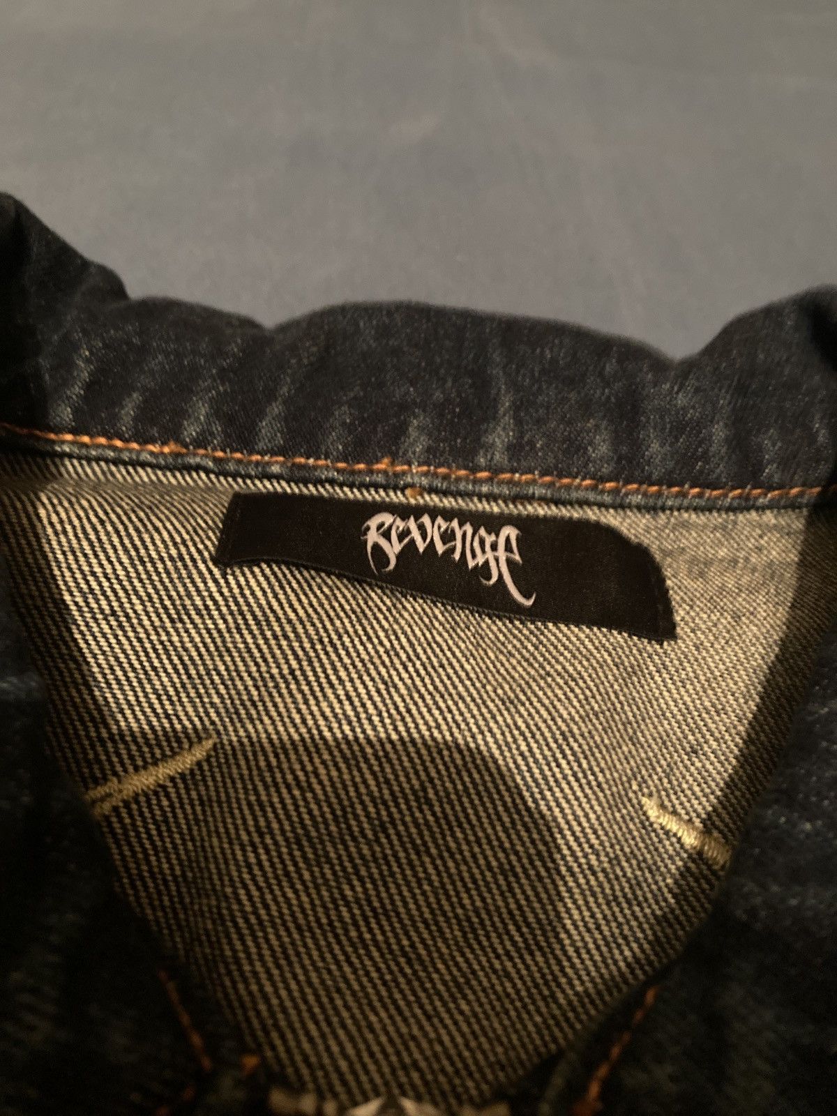 Revenge Revenge Tribal Denim Jacket Size US M / EU 48-50 / 2 - 2 Thumbnail