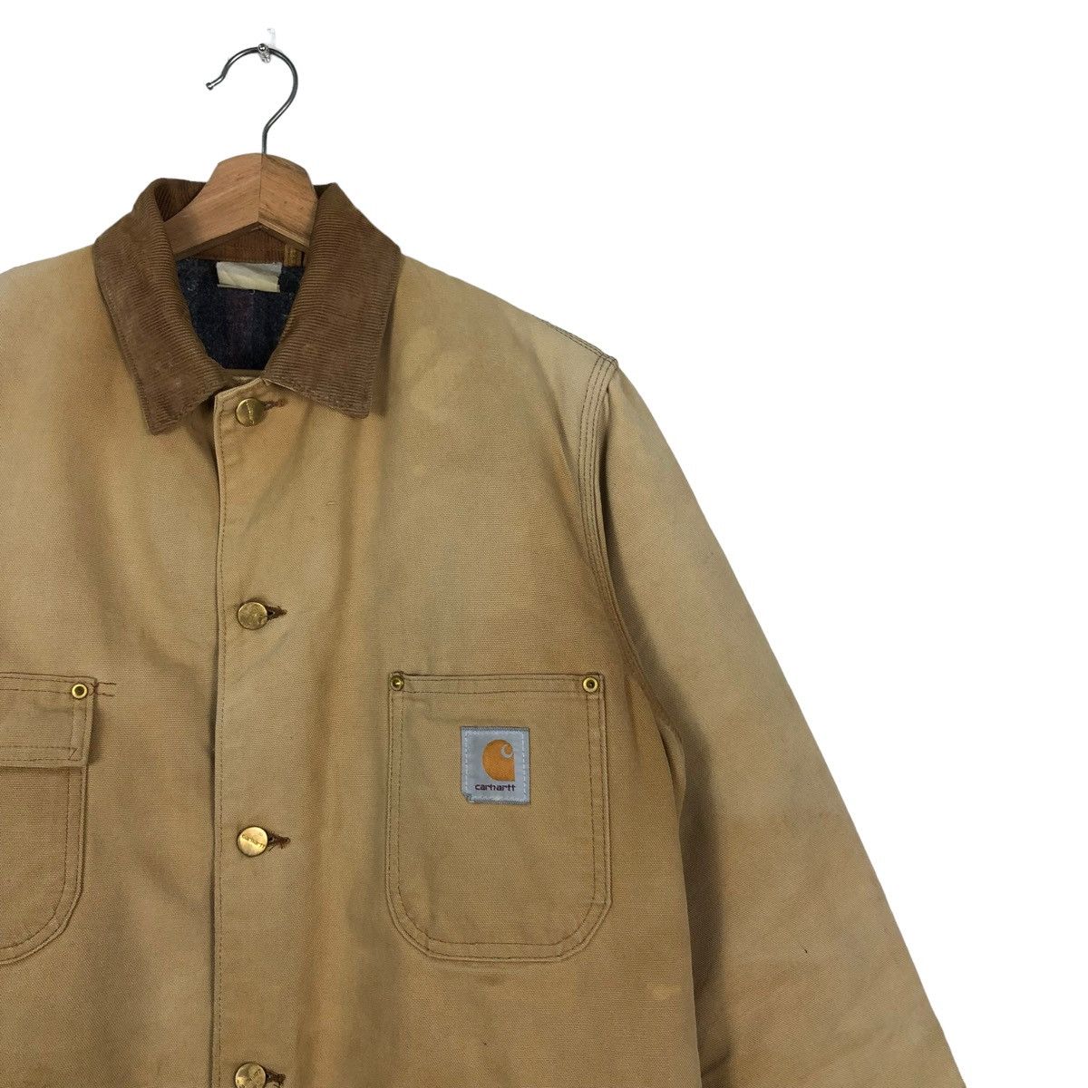 Carhartt 🔥90’s Worker Detroit Duck Canvas Chore Jacket Carhartt USA Size US M / EU 48-50 / 2 - 7 Thumbnail