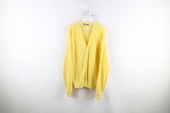 Kurt Cobain Yellow Cardigan Grailed