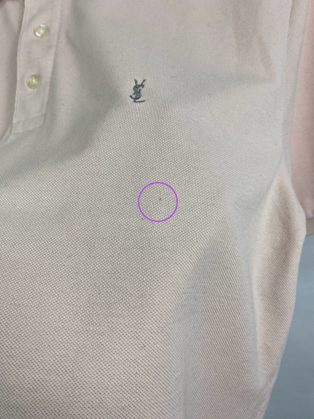 Yves Saint Laurent Vintage 90s Yves Saint Laurent YSL polo t-shirt Size US L / EU 52-54 / 3 - 9 Thumbnail
