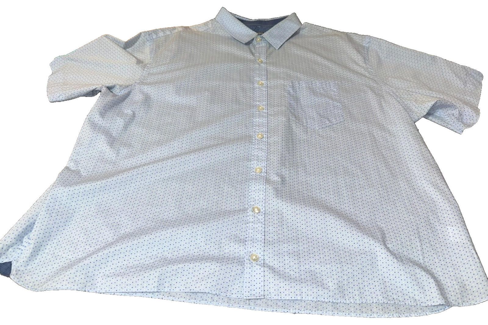 Van Heusen Mens Van Heusen XXL Dress Shirt Classic Fitl Size XXL / US 16-18 / IT 52-54 - 3 Thumbnail