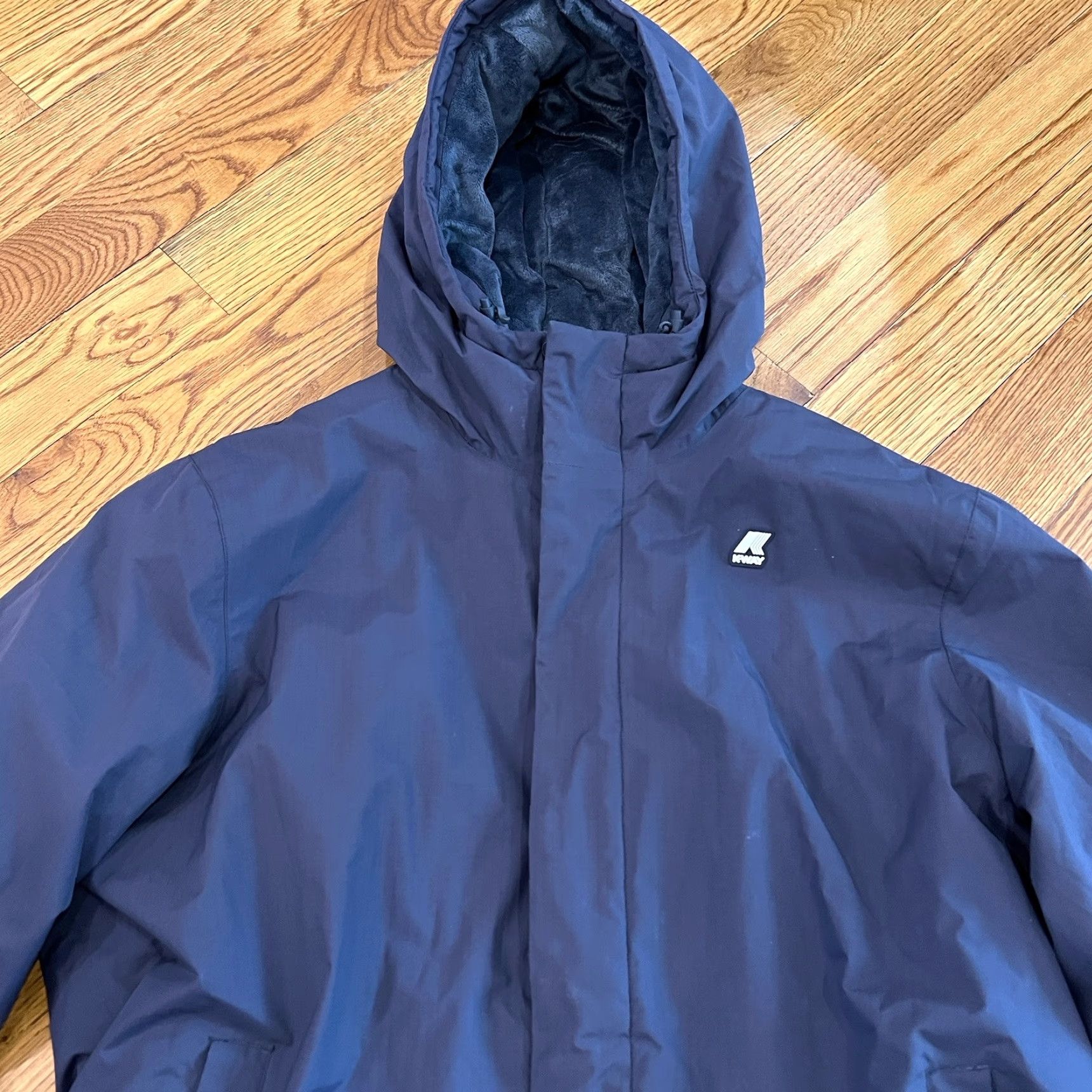K-Way K-Way Jack Ripstop Marmotta Jacket Navy XL Men’s 90s Outdoor Ski Waterproof Zip Pockets Size US XL / EU 56 / 4 - 2 Thumbnail