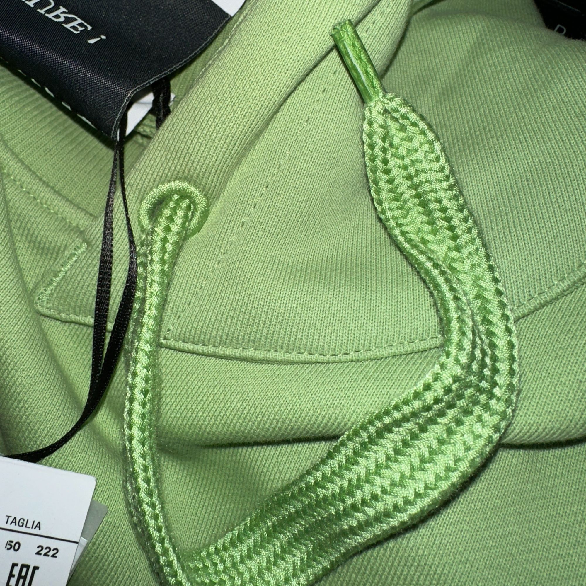 Moschino Moschino Bright Green Tiger Graphic Hoodie With Drawstring Size US L / EU 52-54 / 3 - 6 Thumbnail