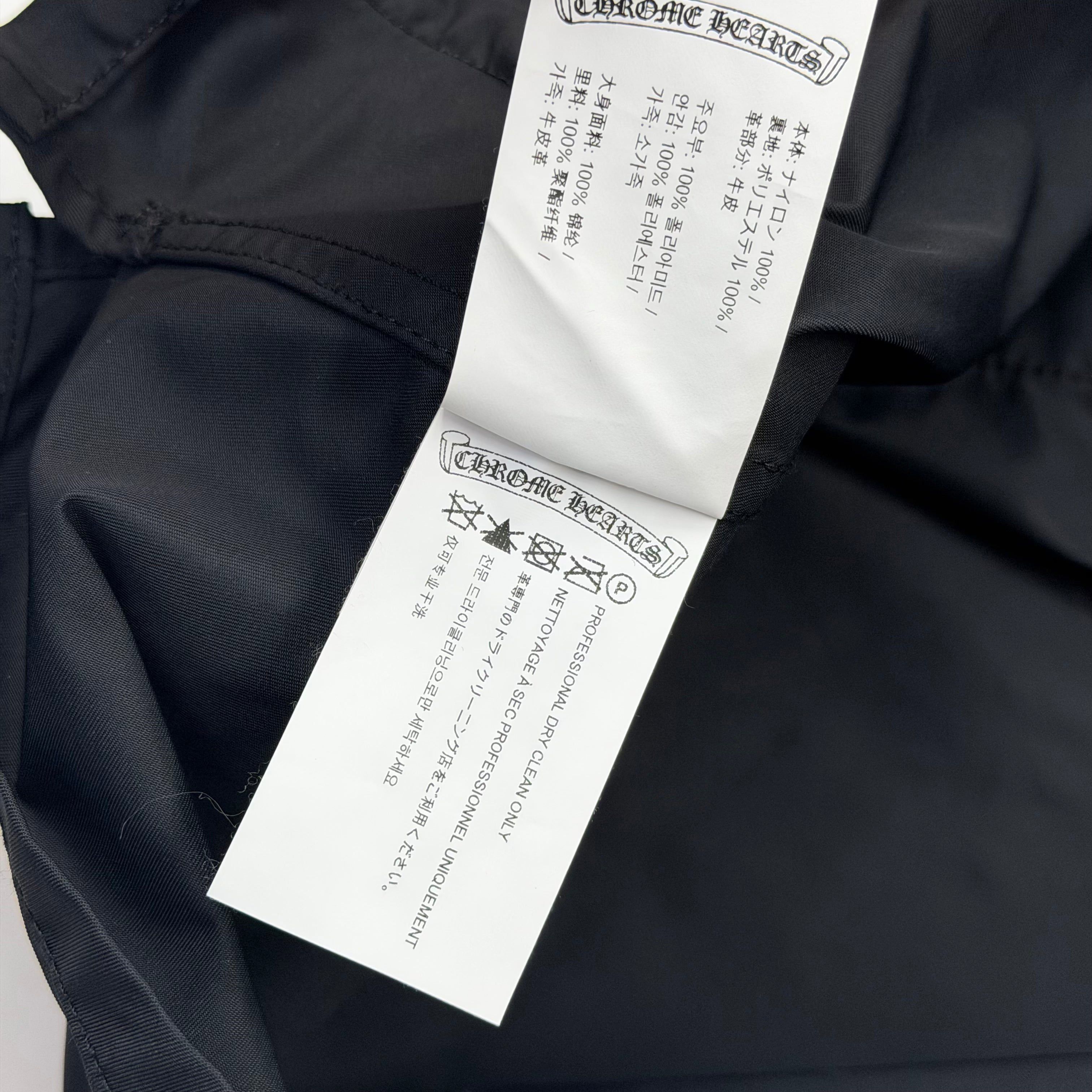 Chrome Hearts Chrome Hearts Nylon/Leather Cross Patch Work Shirt M Size US M / EU 48-50 / 2 - 7 Thumbnail