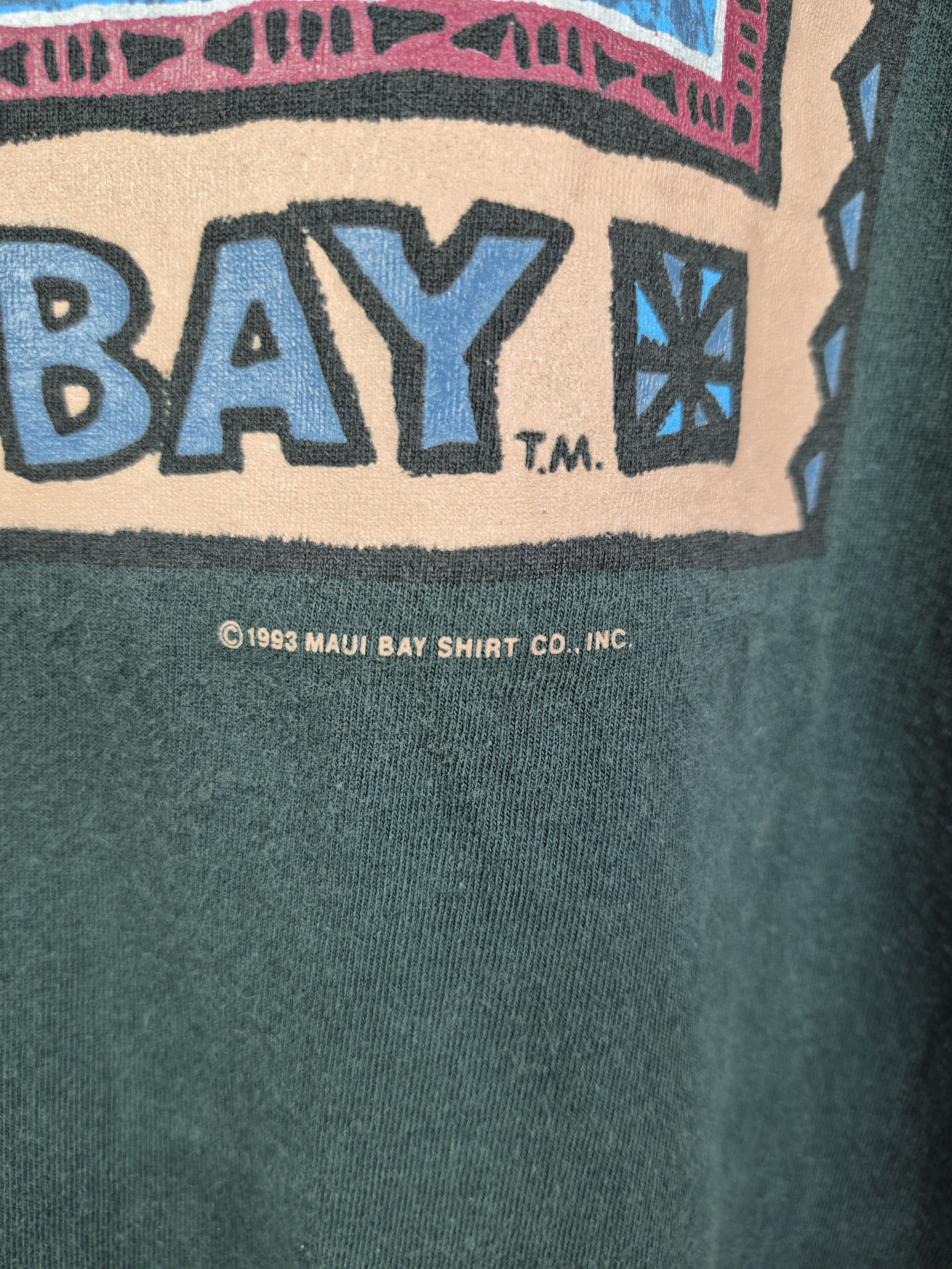 Vintage 🔥 Vintage Maui Bay Surf Hawaii Tees Size US XL / EU 56 / 4 - 4 Thumbnail