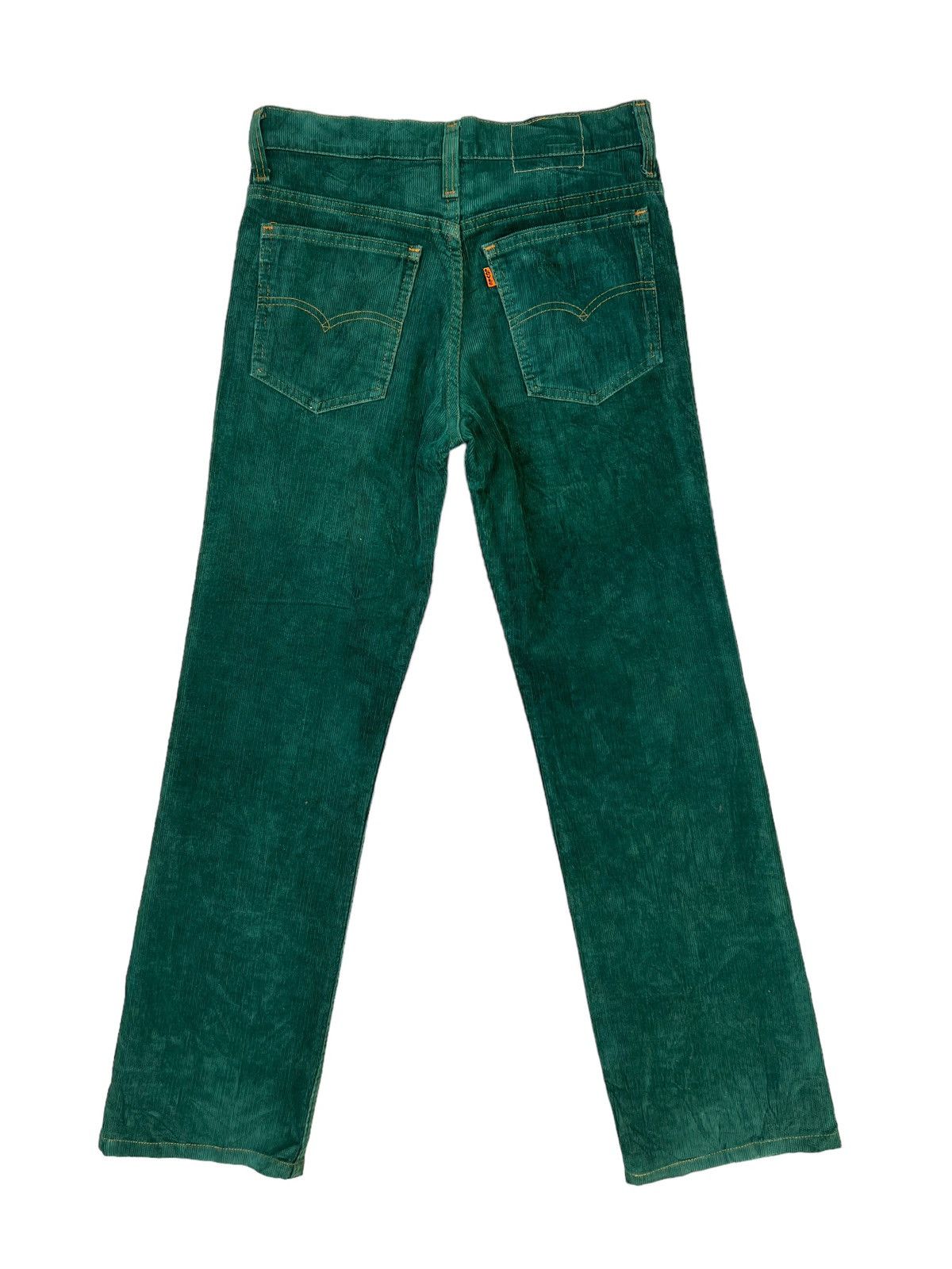 Levi's Vintage 70s Levi’s Orange Tab Faded Green Corduroy Pant Size US 29 - 2 Thumbnail
