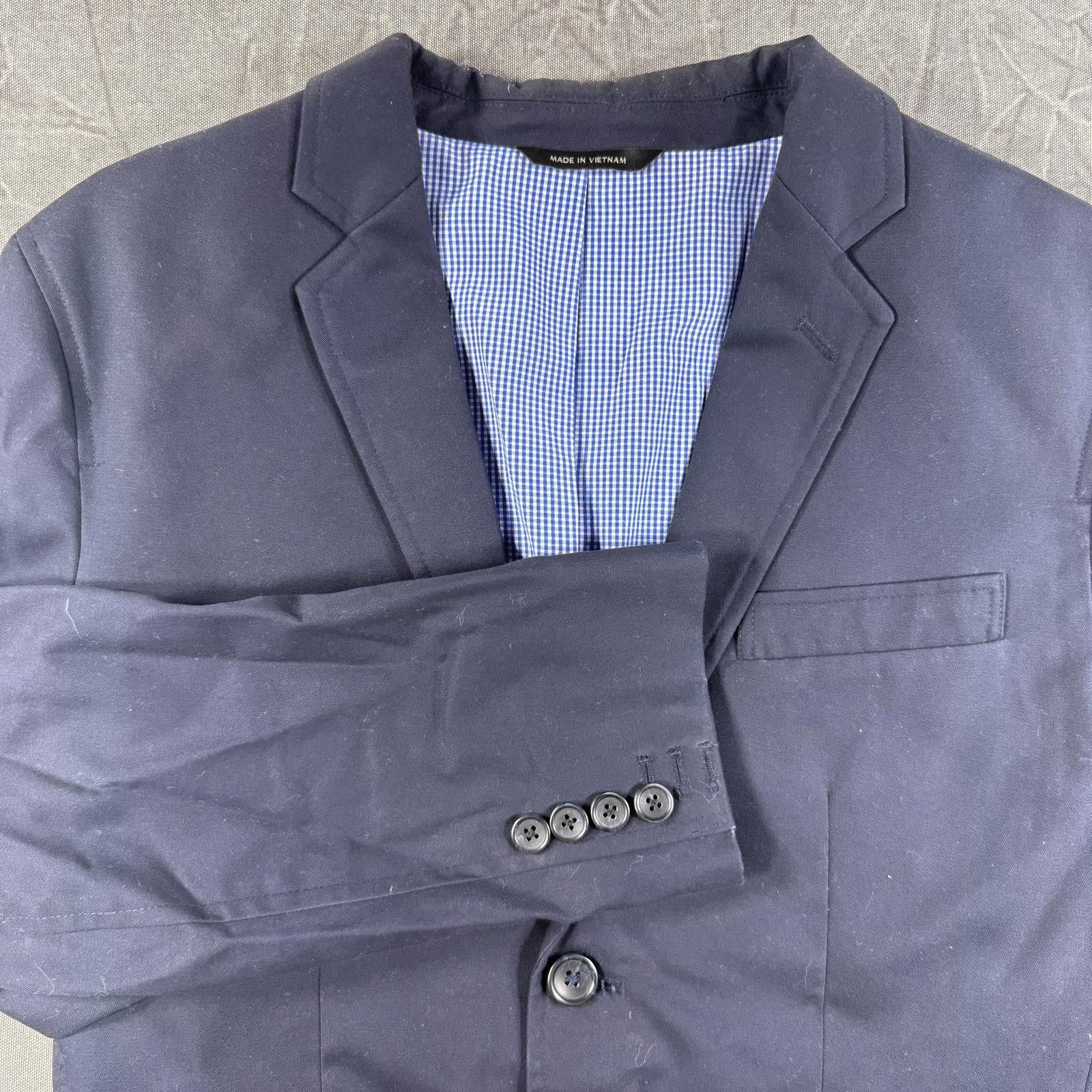 Zara Zara Blazer Men's M Navy Essentials Size 38R - 1 Thumbnail