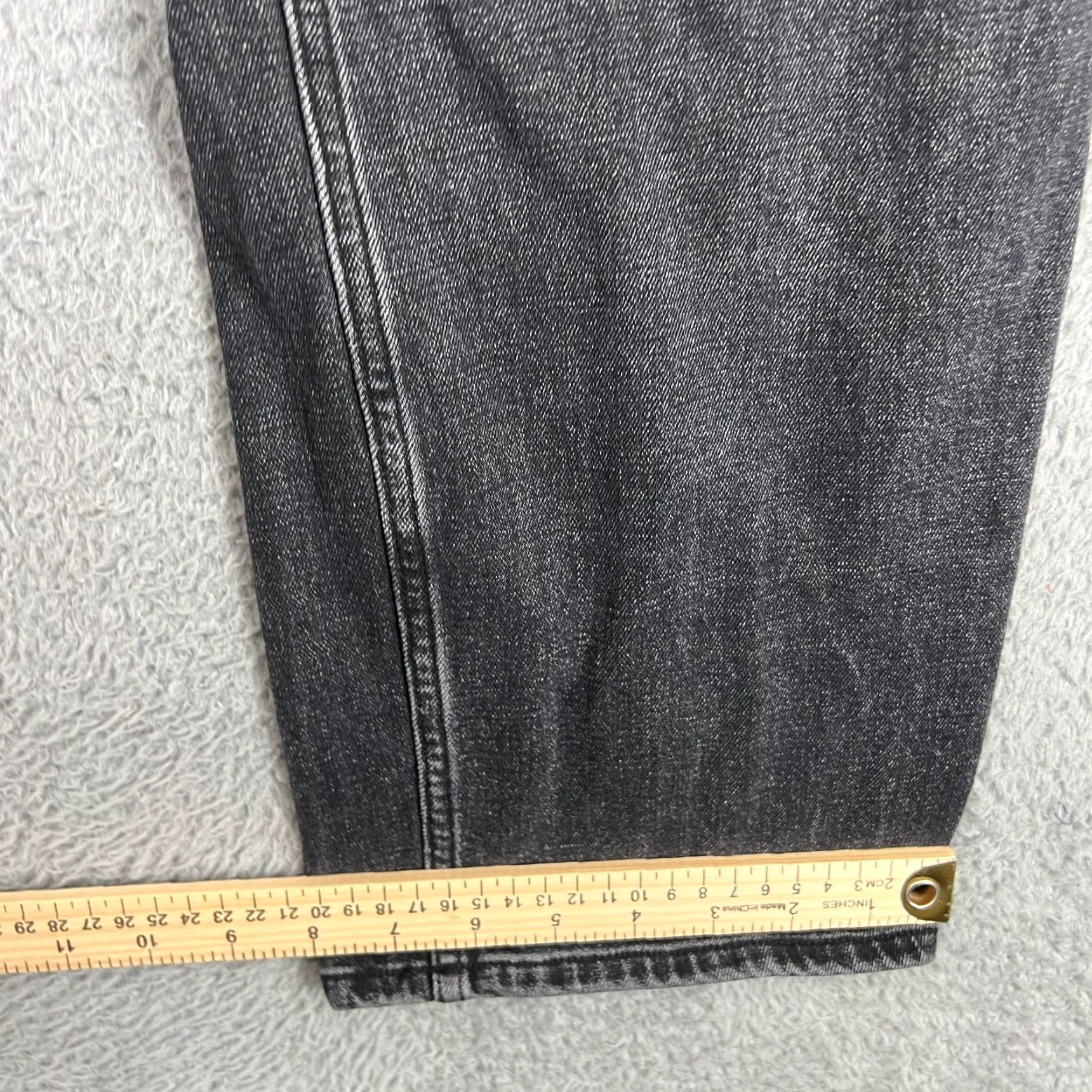 Abercrombie & Fitch VINTAGE Abercrombie & Fitch Curve Love ‘90s Straight Jeans Plus Size 22 Black Womens Size 40" / US 18 - 2 Thumbnail