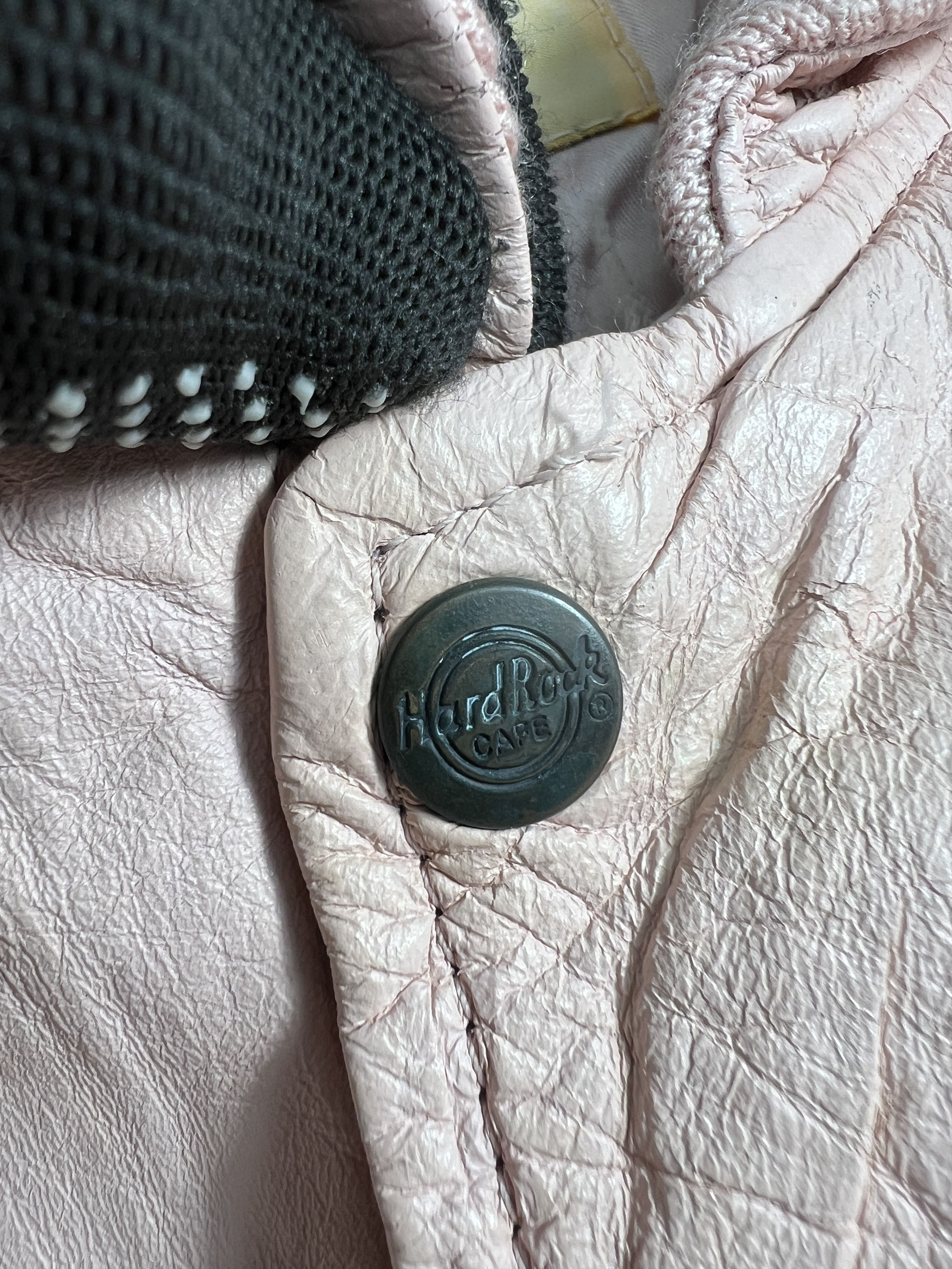 Hard Rock Cafe Vtg Hard Rock Cafe New York Leather Jacket (S) JK687 Size US S / EU 44-46 / 1 - 9 Thumbnail
