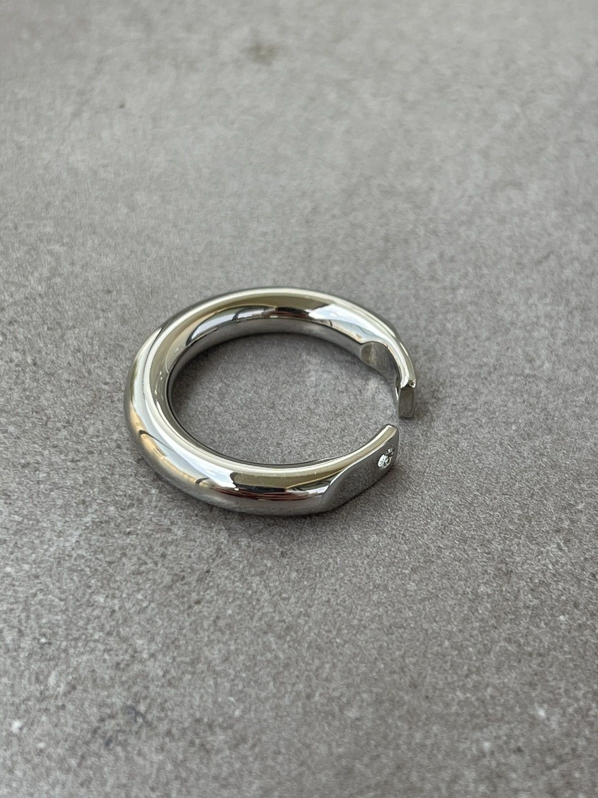 Maison Margiela !DS! SS23 Maison Margiela Polished Palladio Ring Size ONE SIZE - 6 Thumbnail