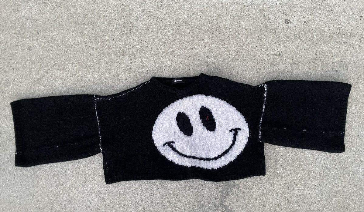 Raf Simons Raf Simons Smiley Wool Sweater Size US XXS / EU 40 - 1 Thumbnail