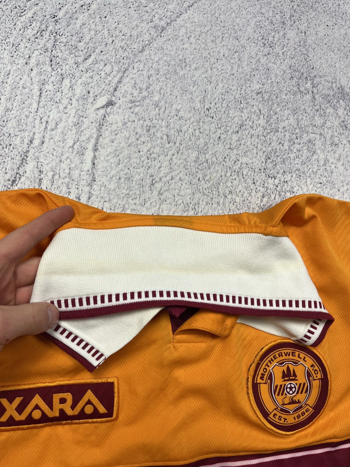 Vintage Vintage Xara FC Motherwell 1998/99 Home Soccer Jersey Shirt Size US L / EU 52-54 / 3 - 10 Thumbnail