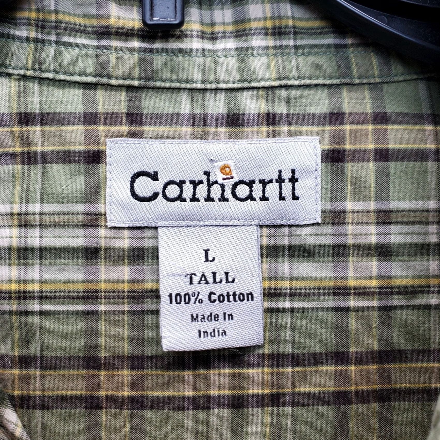 Carhartt Carhartt Shirt Mens LT Multi Plaid Short Sleeve Collared Button-Down Size US L / EU 52-54 / 3 - 7 Thumbnail
