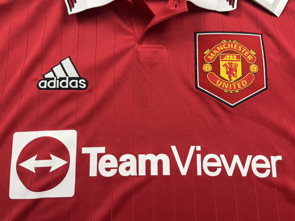 Adidas ADIDAS MANCHESTER UNITED 2022/2023 HOME SOOCER JERSEY NEW! Size US S / EU 44-46 / 1 - 3 Thumbnail