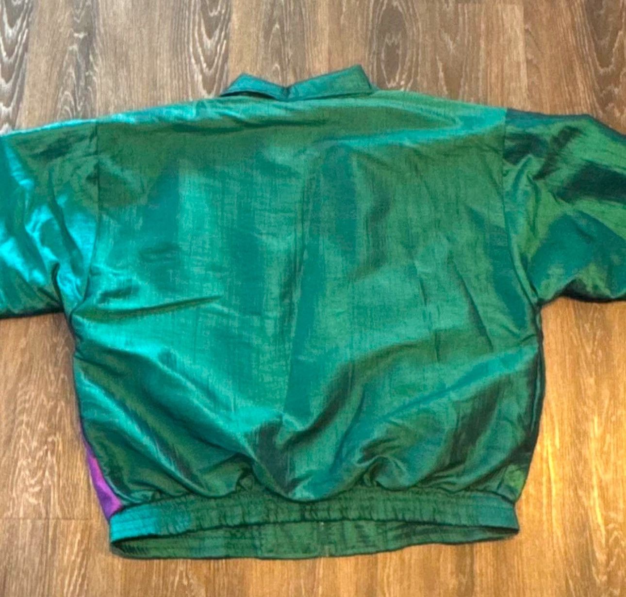 Vintage Vintage Green/Purple Zip Up Size US L / EU 52-54 / 3 - 4 Thumbnail