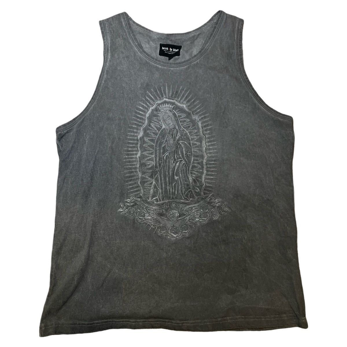 Washed Virgin Mary Tank Top