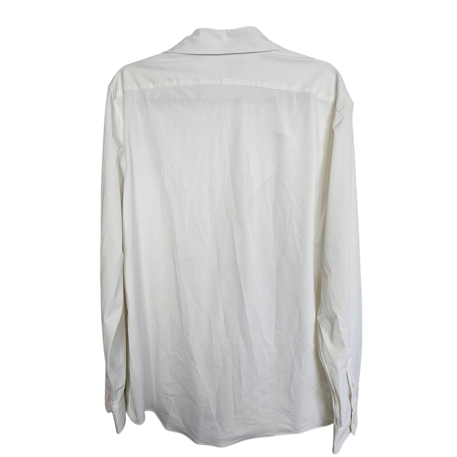 Zara Zara Shirt White Button Front Long Sleeve Dress Shirt Men L Size US L / EU 52-54 / 3 - 8 Thumbnail
