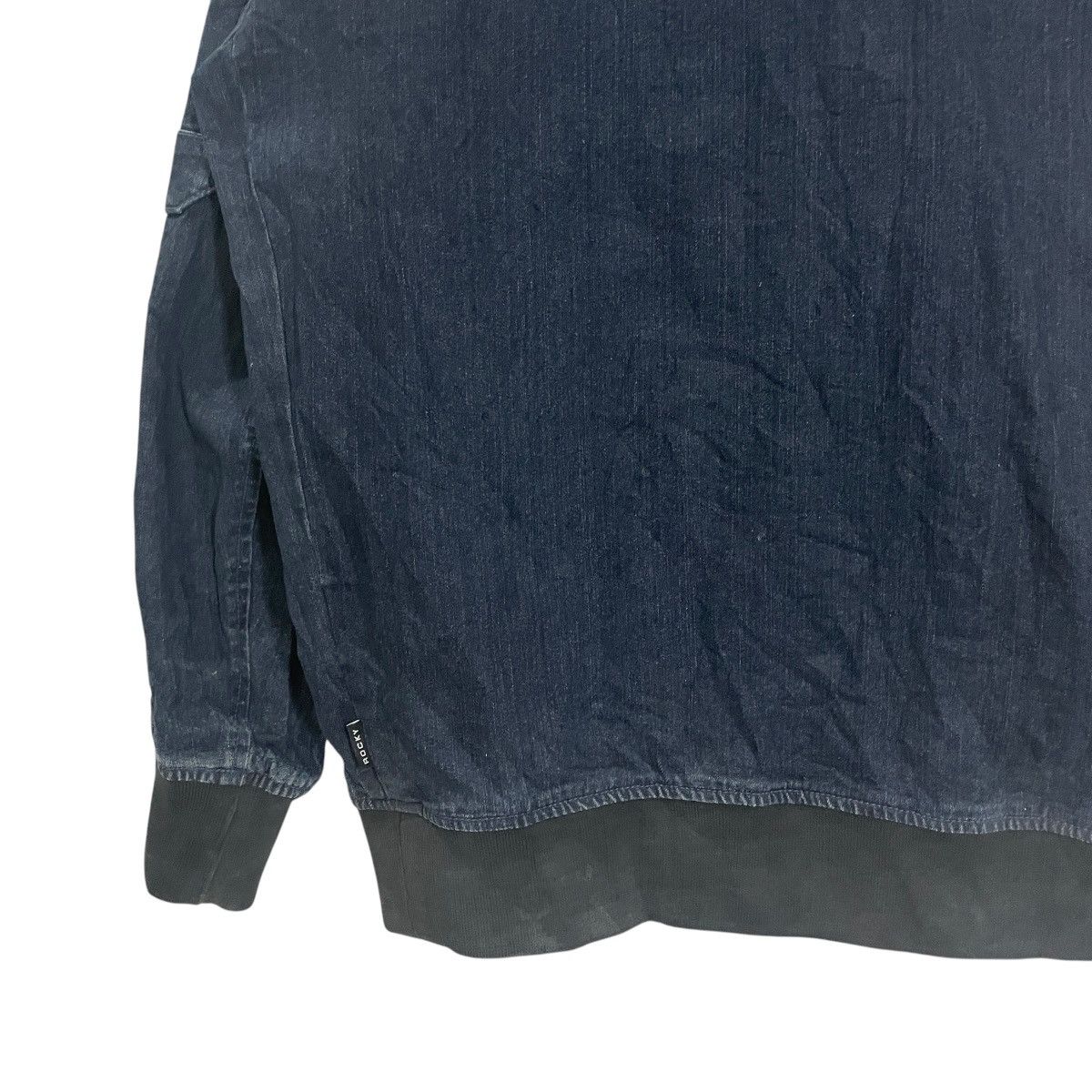 Jean Vintage Rocky Zipper Ups Denim Jacket Size US L / EU 52-54 / 3 - 9 Thumbnail