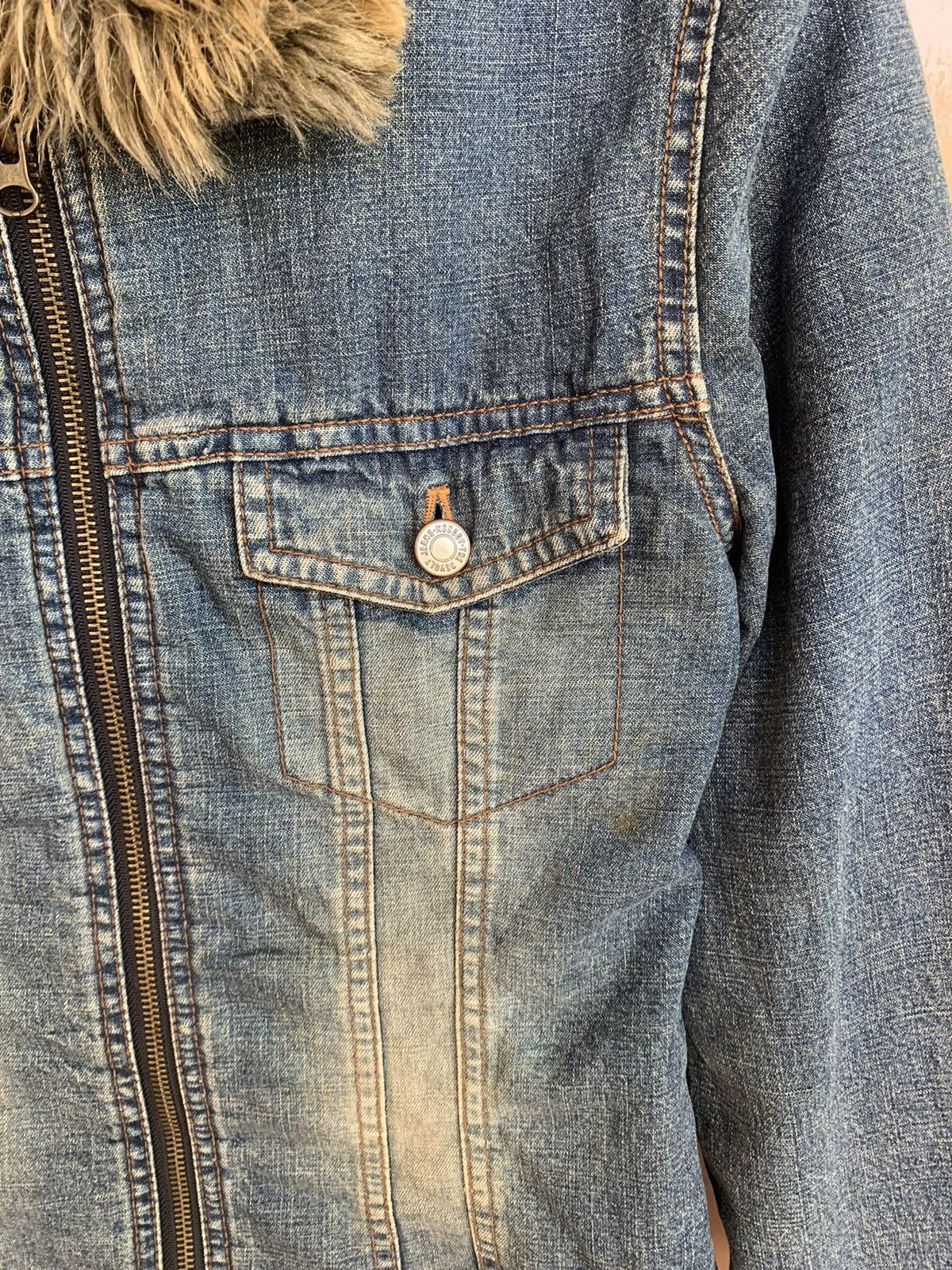 If Six Was Nine × Japanese Brand × Le Grande Bleu (L.G.B.) 💸BINDINGOFFER💸Faux fur raccon denim style Ifsixwasnine lgb Size US M / EU 48-50 / 2 - 5 Thumbnail