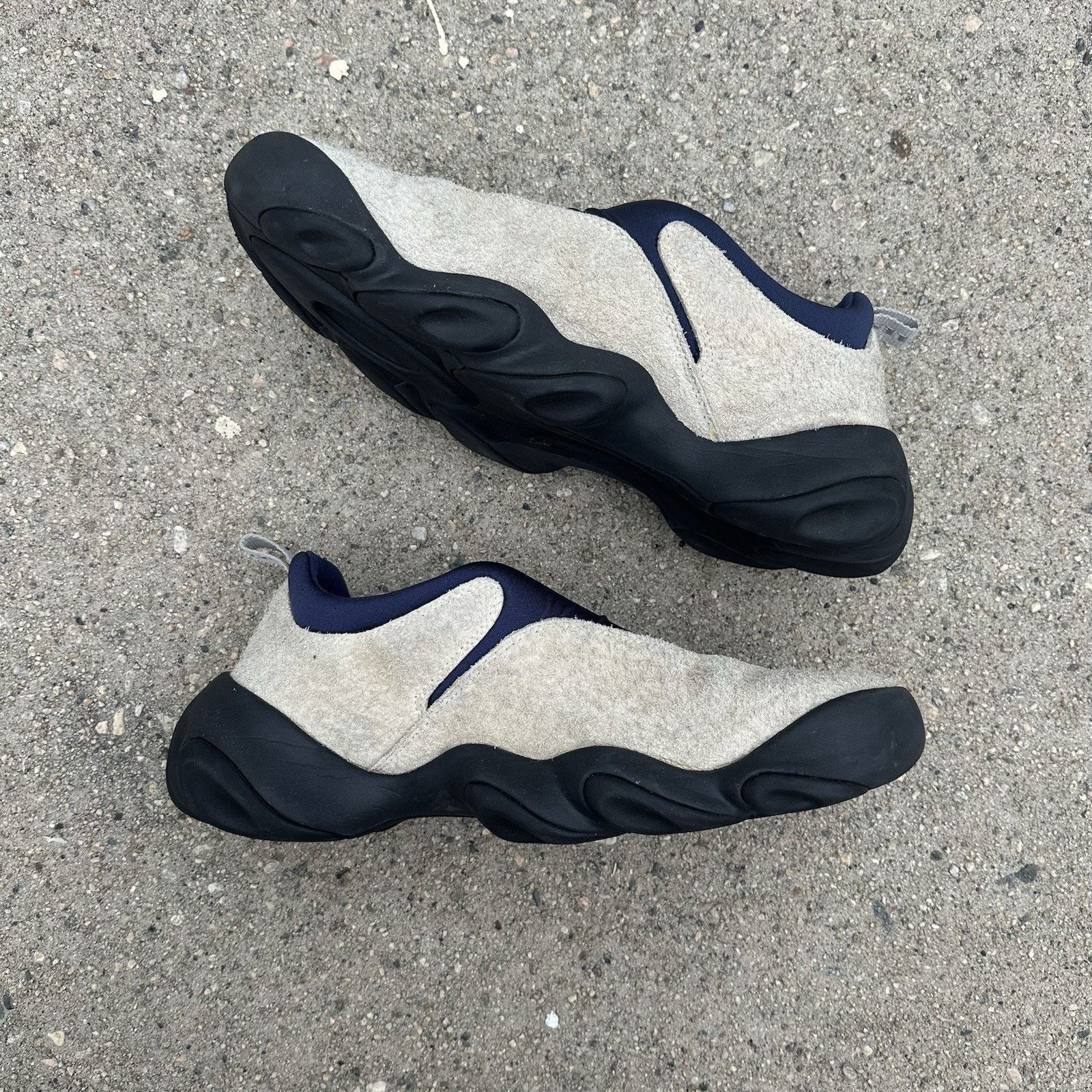 Oakley × Vintage Brain Dead Oakley Factory Team Flesh Sneakers Sand Navy 11M Size US 11 / EU 44 - 3 Thumbnail