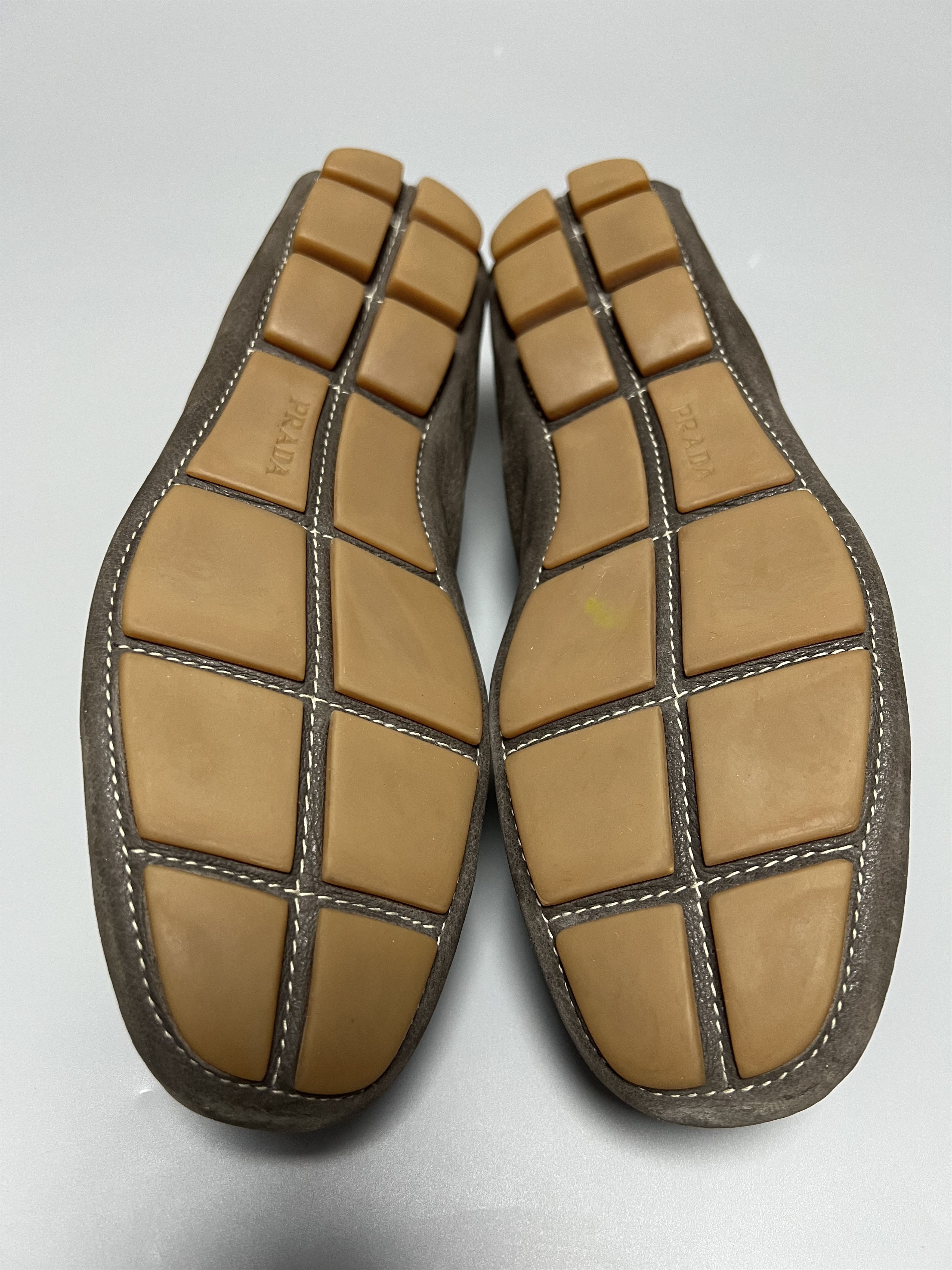 Prada Prada Vintage Brown Leather Loafers Moccasins Size US 7.5 / EU 40-41 - 15 Thumbnail