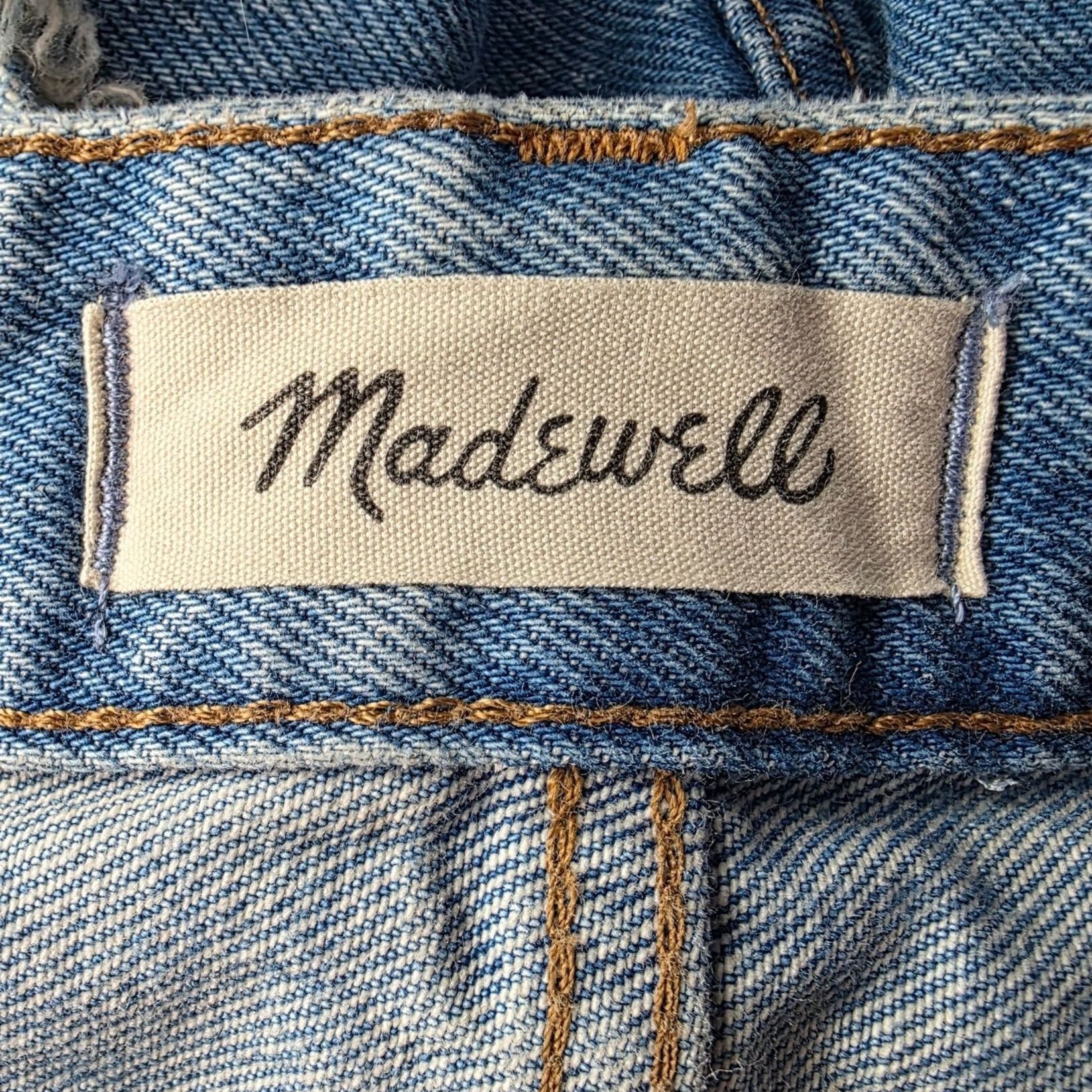 Madewell Madewell Womens 26 Shorts Relaxed Denim Shorts High Rise Size 26" / US 2 / IT 38 - 4 Thumbnail