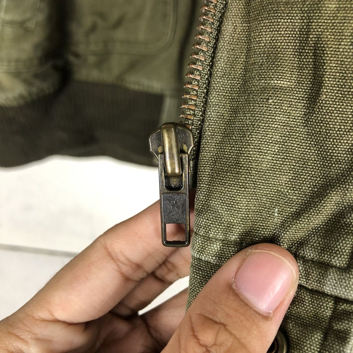 Japanese Brand 🔥VINTAGE BIKER BOMBER JACKET BIG POCKETS SPOKEMAN Size US M / EU 48-50 / 2 - 19 Thumbnail