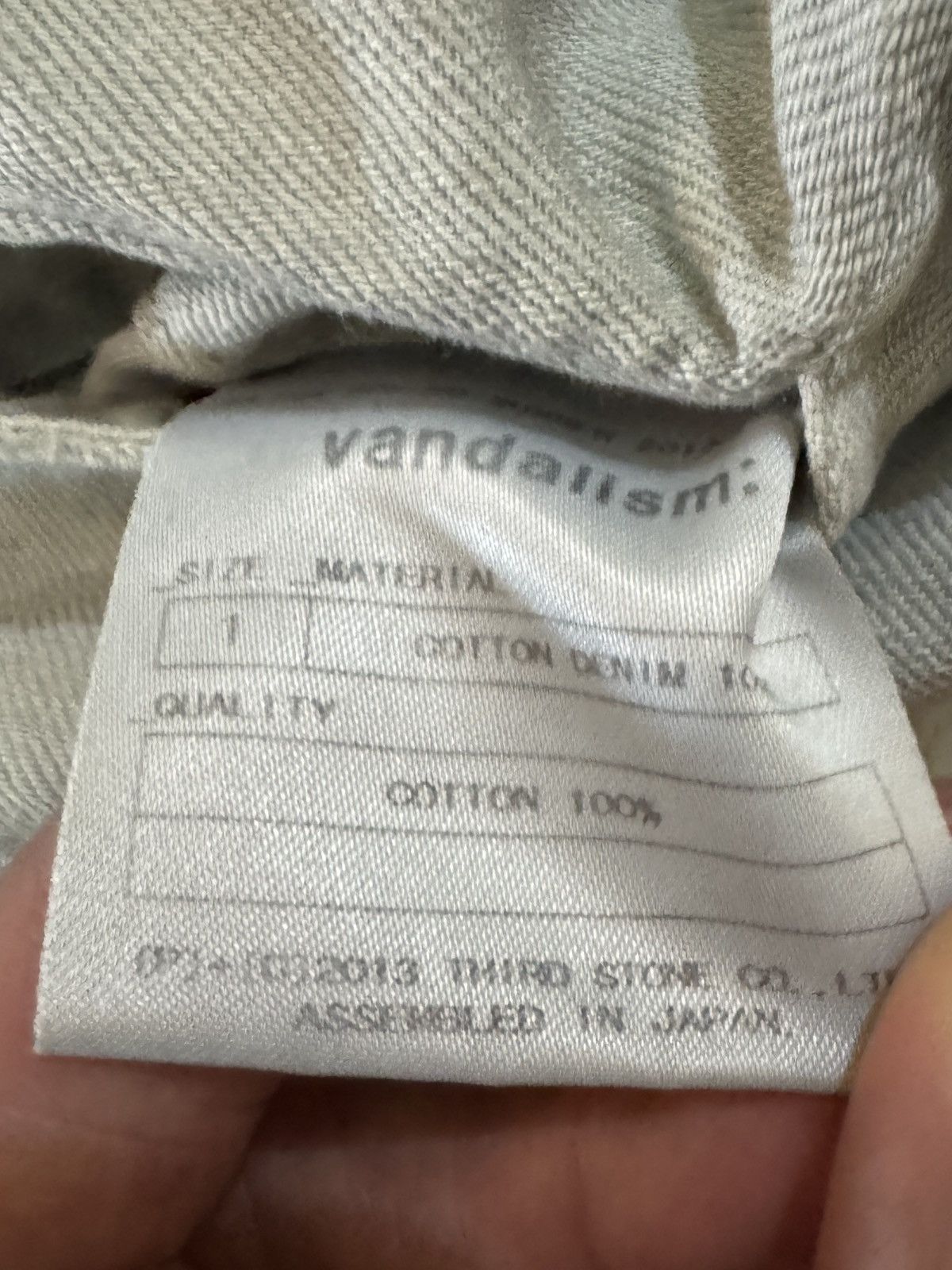 Julius VANDALISM Washed Denim Jacket Size 1 Size US XS / EU 42 / 0 - 7 Thumbnail