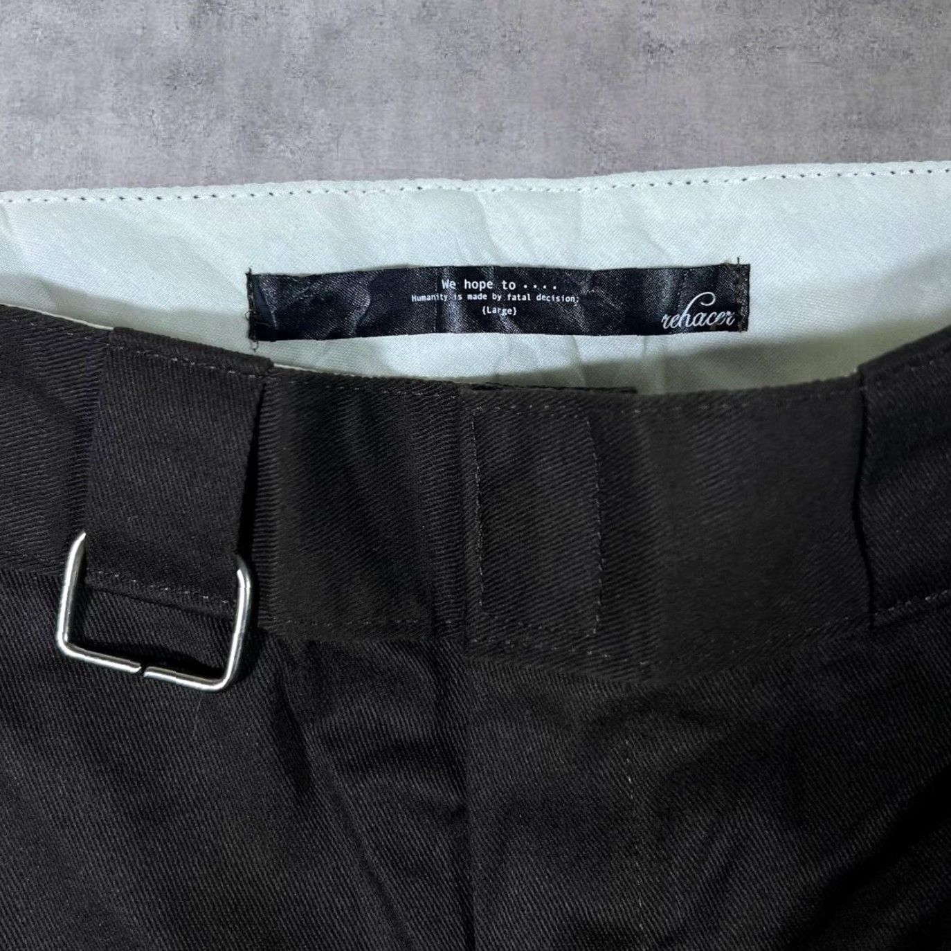 Dickies Dickies x Rehacer Streetwear Skater Dark Brown Chino Pants Trousers 32 x 32 Mens Regular Zip Fly Rise 15" Inside Leg 32" Brown Jeans Trousers DC32 Size US 32 / EU 48 - 5 Thumbnail
