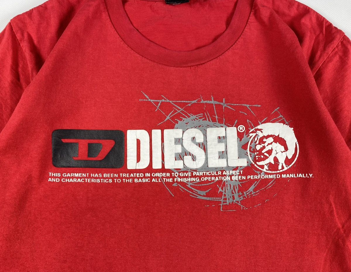 Diesel Diesel T-Shirt Big Print Logo Vintage Archive Double Sided Size US L / EU 52-54 / 3 - 6 Thumbnail