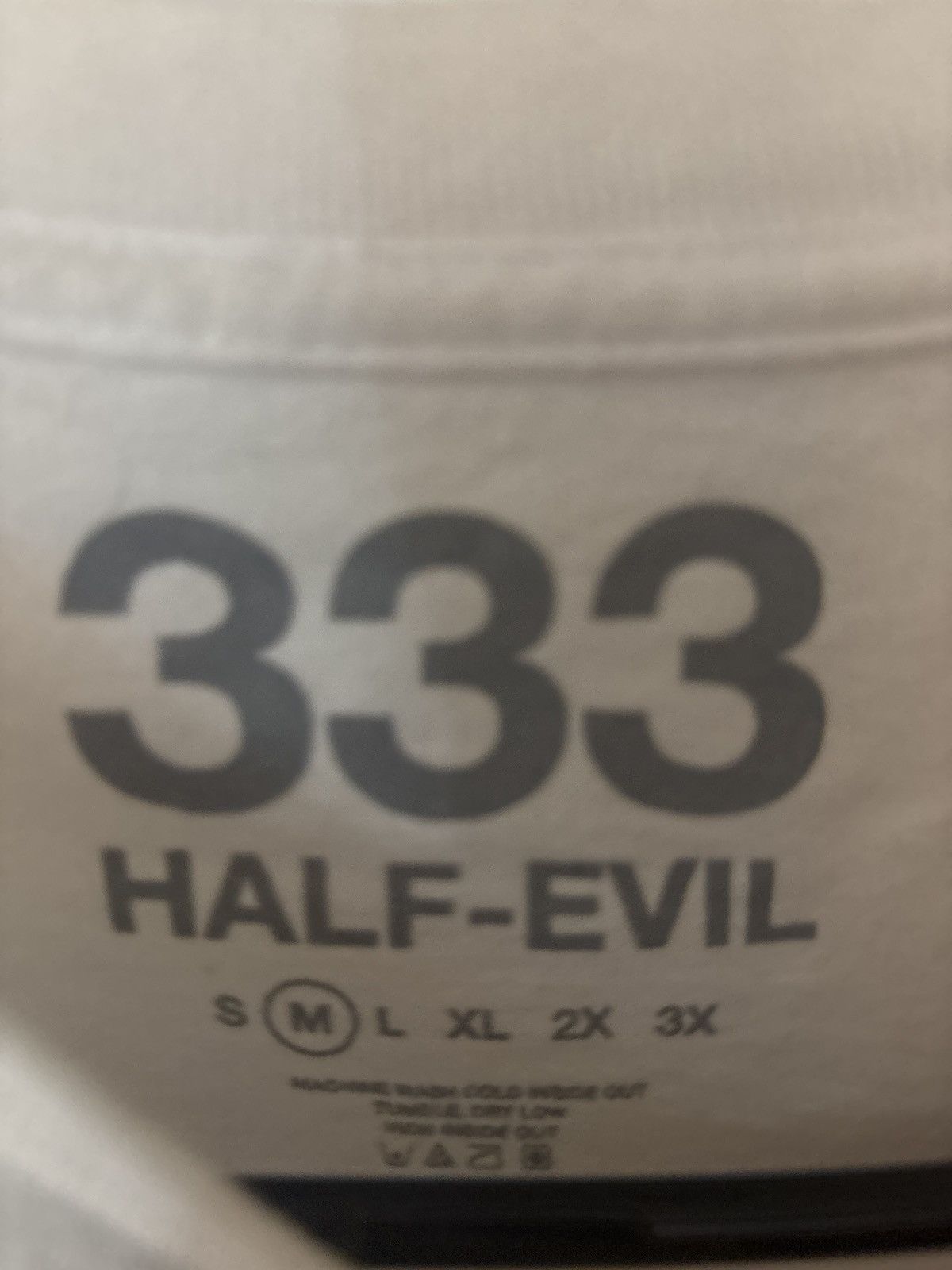 Half Evil Half Evil Groovy Again Tee White Size M Size US M / EU 48-50 / 2 - 3 Thumbnail