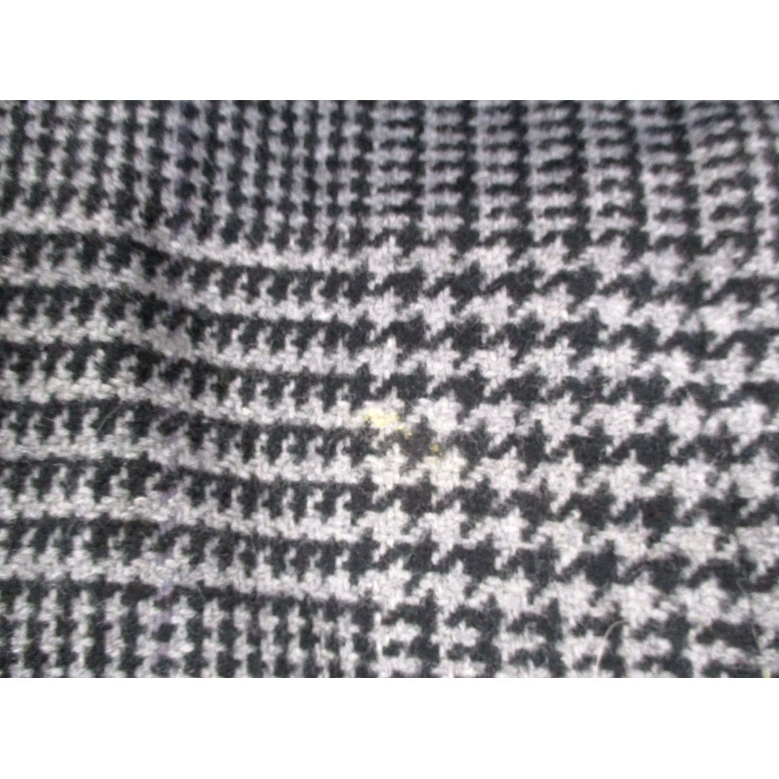Ralph Lauren Ralph Lauren Jacket Women 8 Gray Wool Houndstooth Nylon Sailor Heavy Long Coat Jacket Women 8 Gray Wool Houndstooth Overcoat Women Size M / US 6-8 / IT 42-44 - 7 Thumbnail
