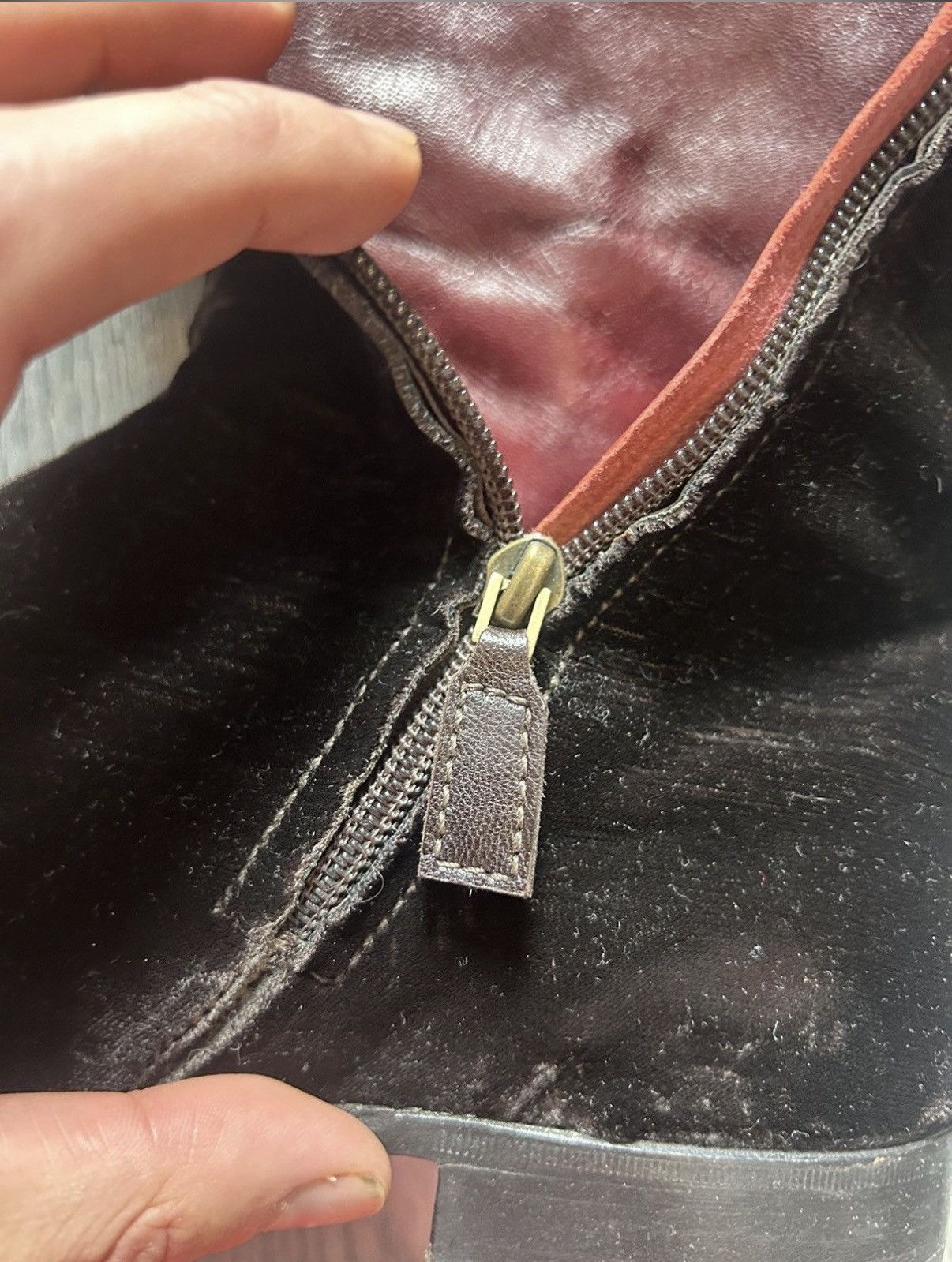 Louis Vuitton Louis Vuitton Velvet Riding Boots (extremely rare) Size US 11 / EU 44 - 12 Thumbnail