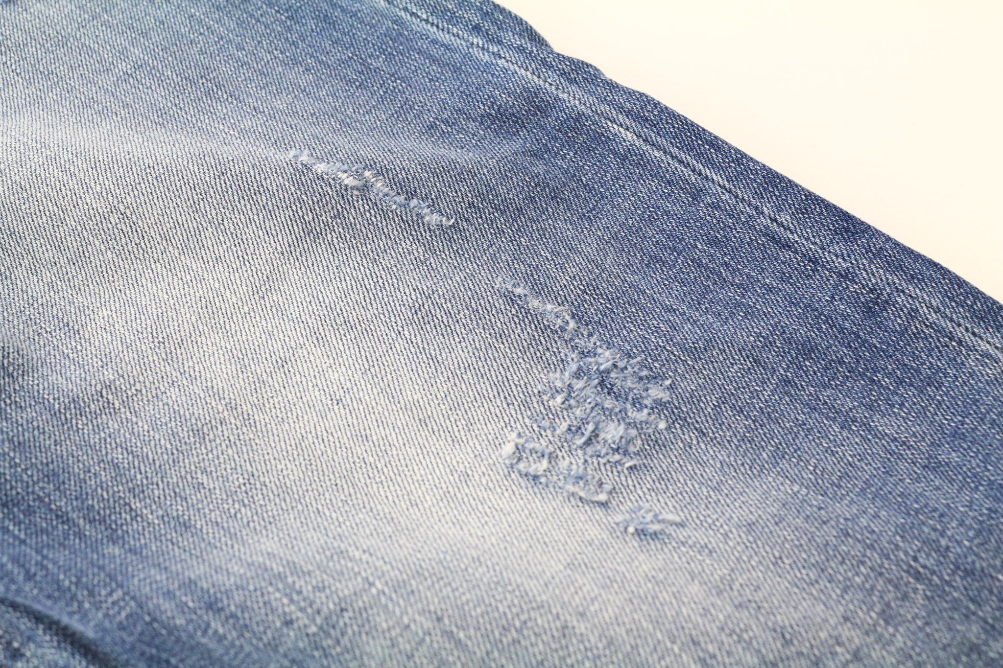 Takeshy Kurosawa TK 08 W34 Blue Distressed Button Slim Jeans 75721 Size US 34 / EU 50 - 12 Thumbnail