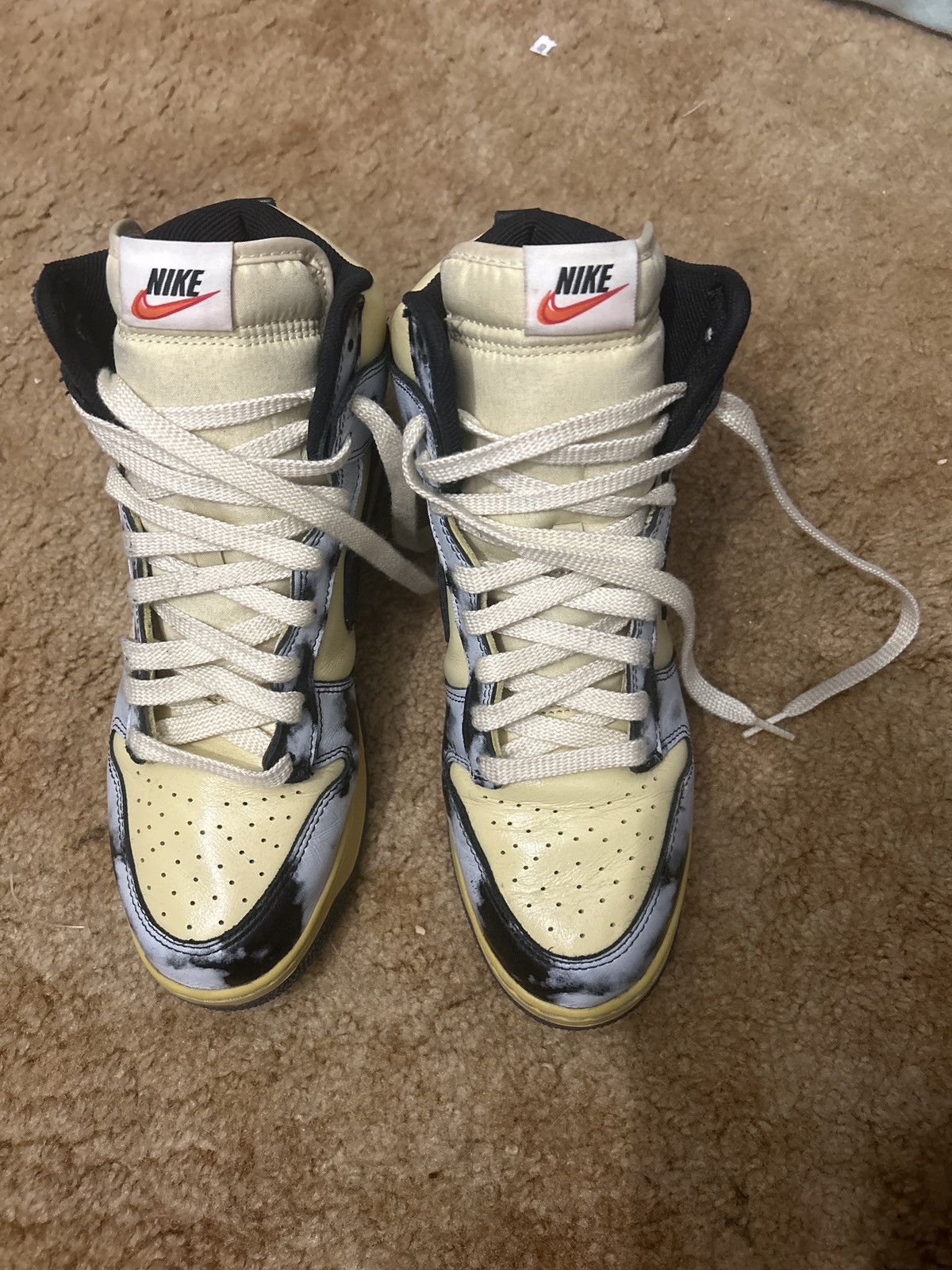 Nike nike dunk high acid wash Size US 10 / EU 43 - 5 Thumbnail
