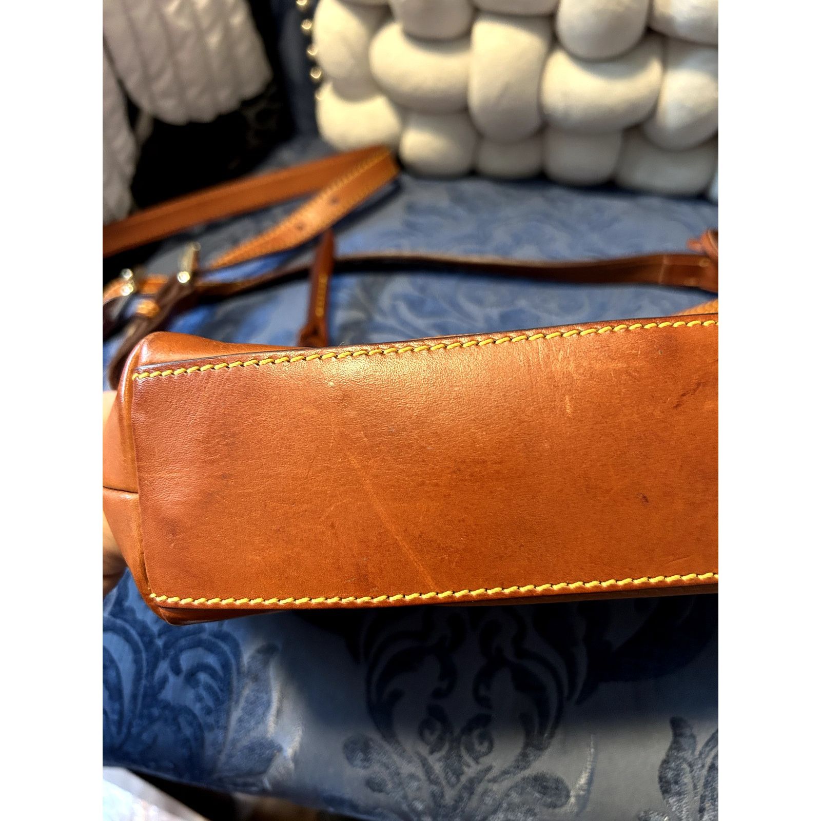 Dooney & Bourke Dooney & Bourke Brown Double Pocket Shoulder Bag Size ONE SIZE - 11 Thumbnail
