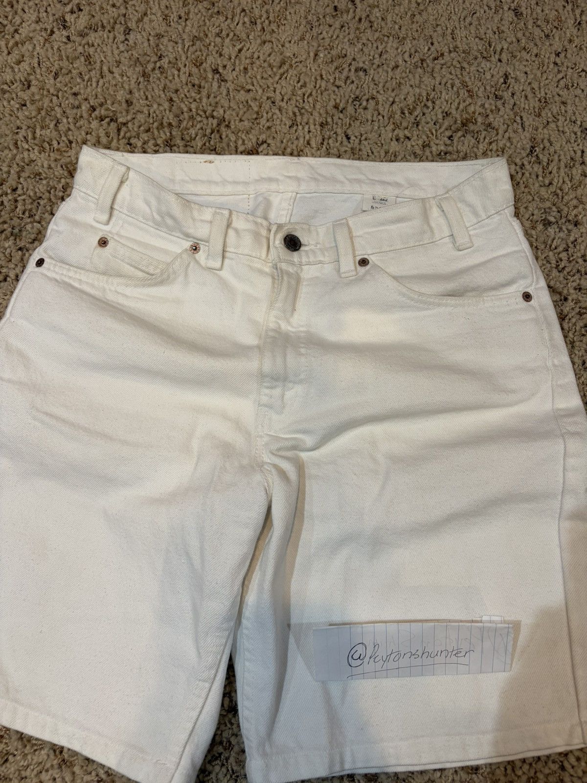 Levi's Levi 550 Orange Label Jorts Size US 32 / EU 48 - 1 Thumbnail